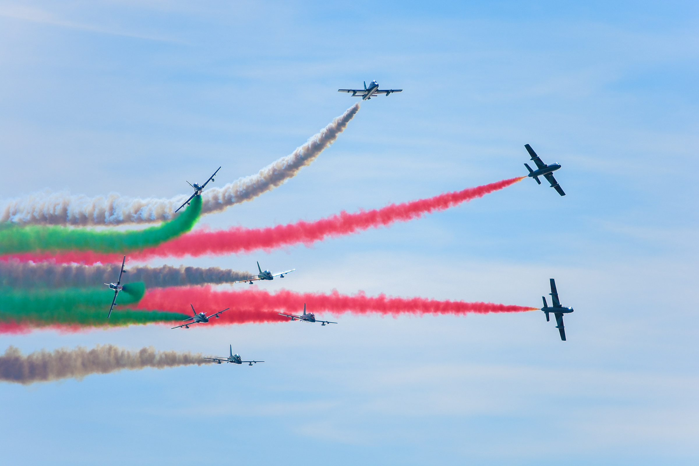 m-345, apertura coreografica