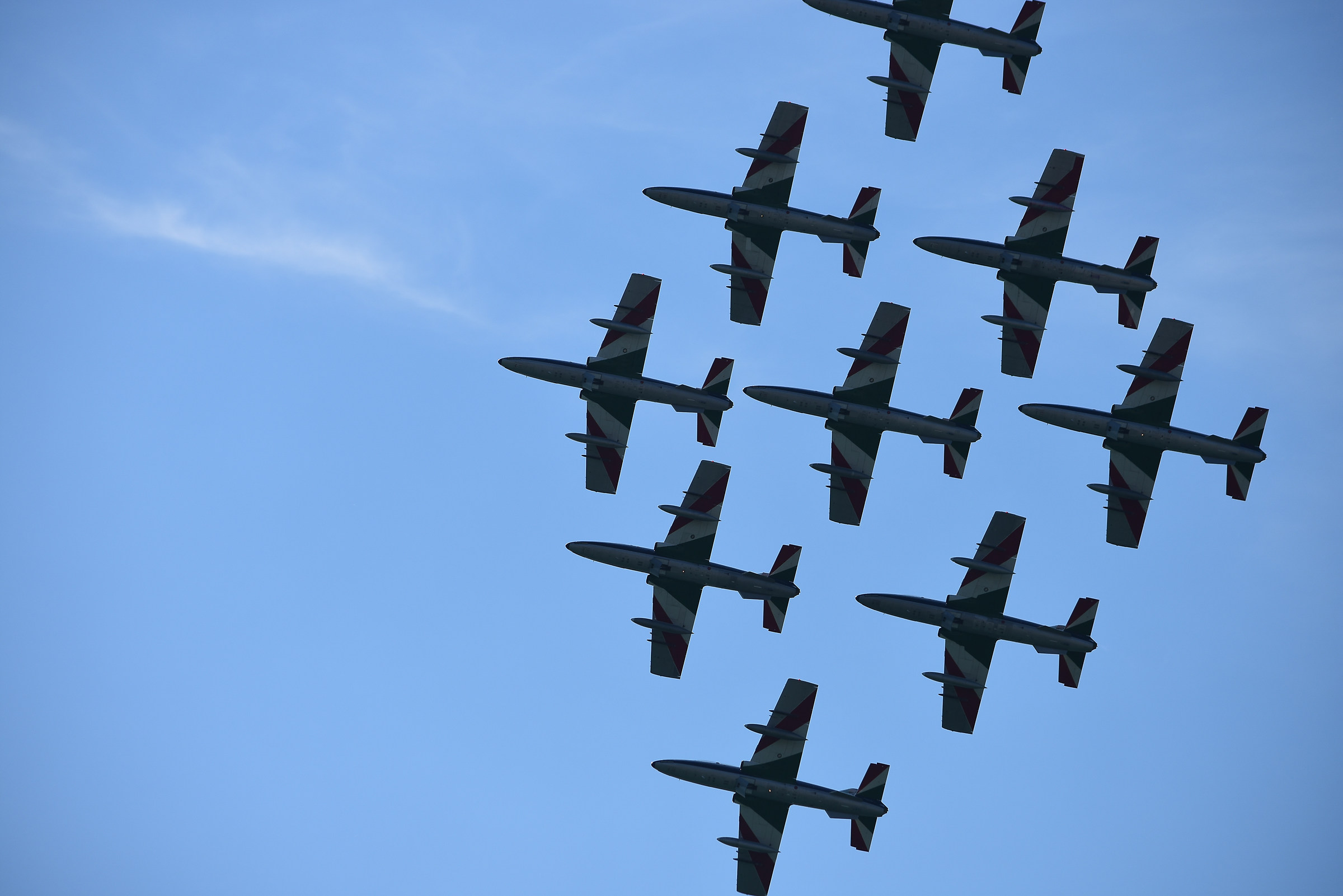 Volo in formazione, m-345