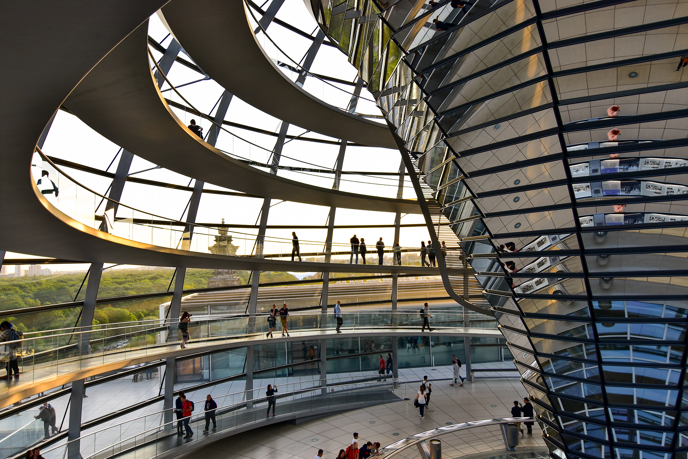 The dome of the Reichstag palace