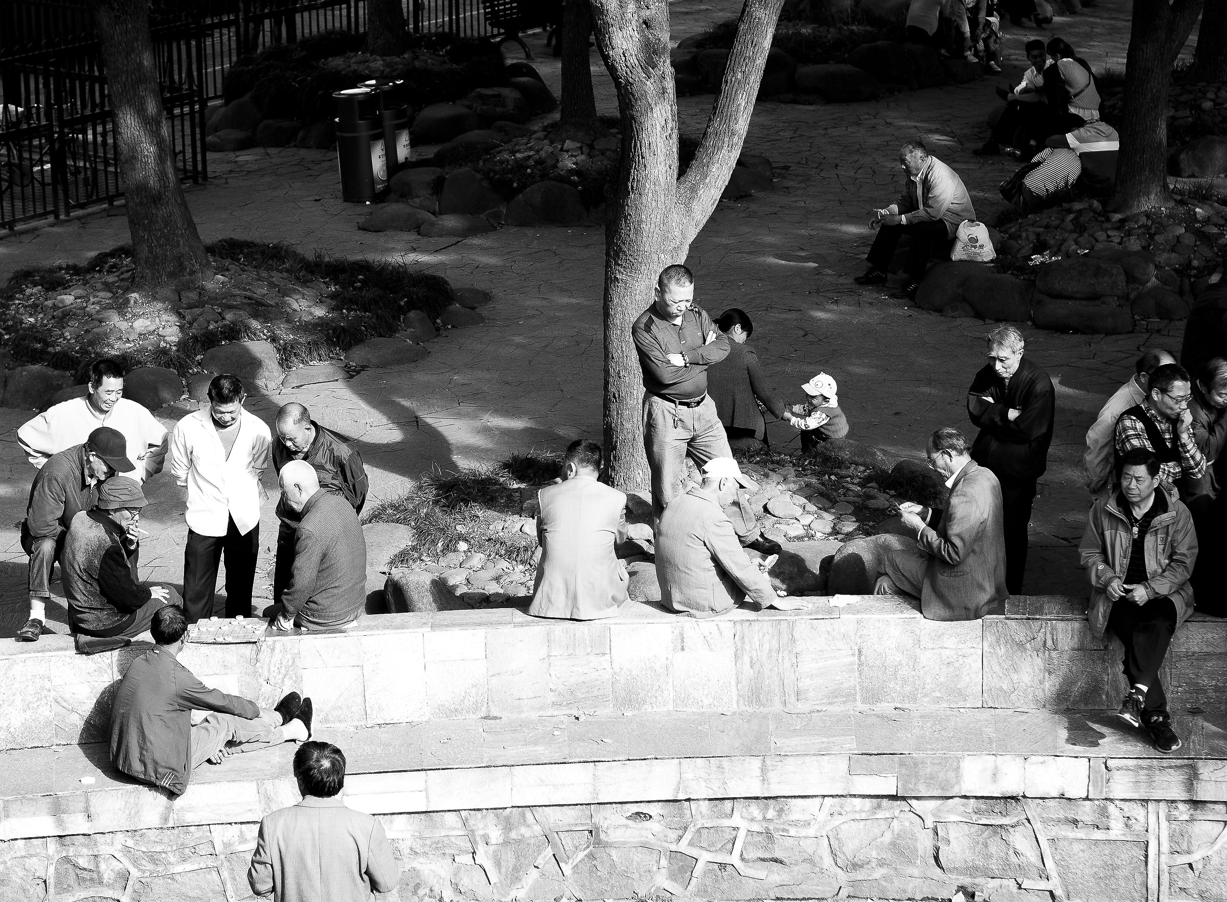 Public park in shanghai