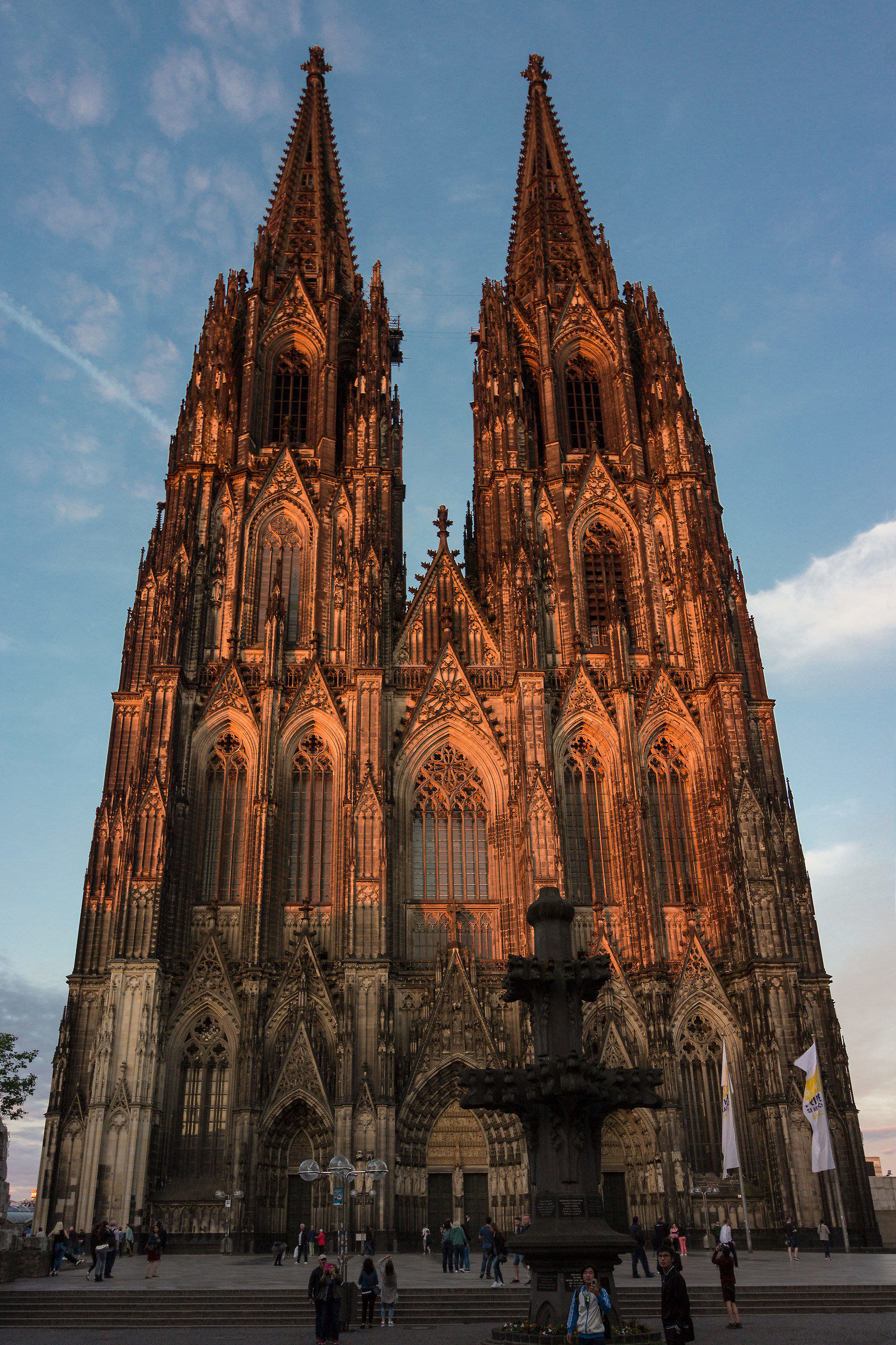 Cologne, the cathedral, the main façade