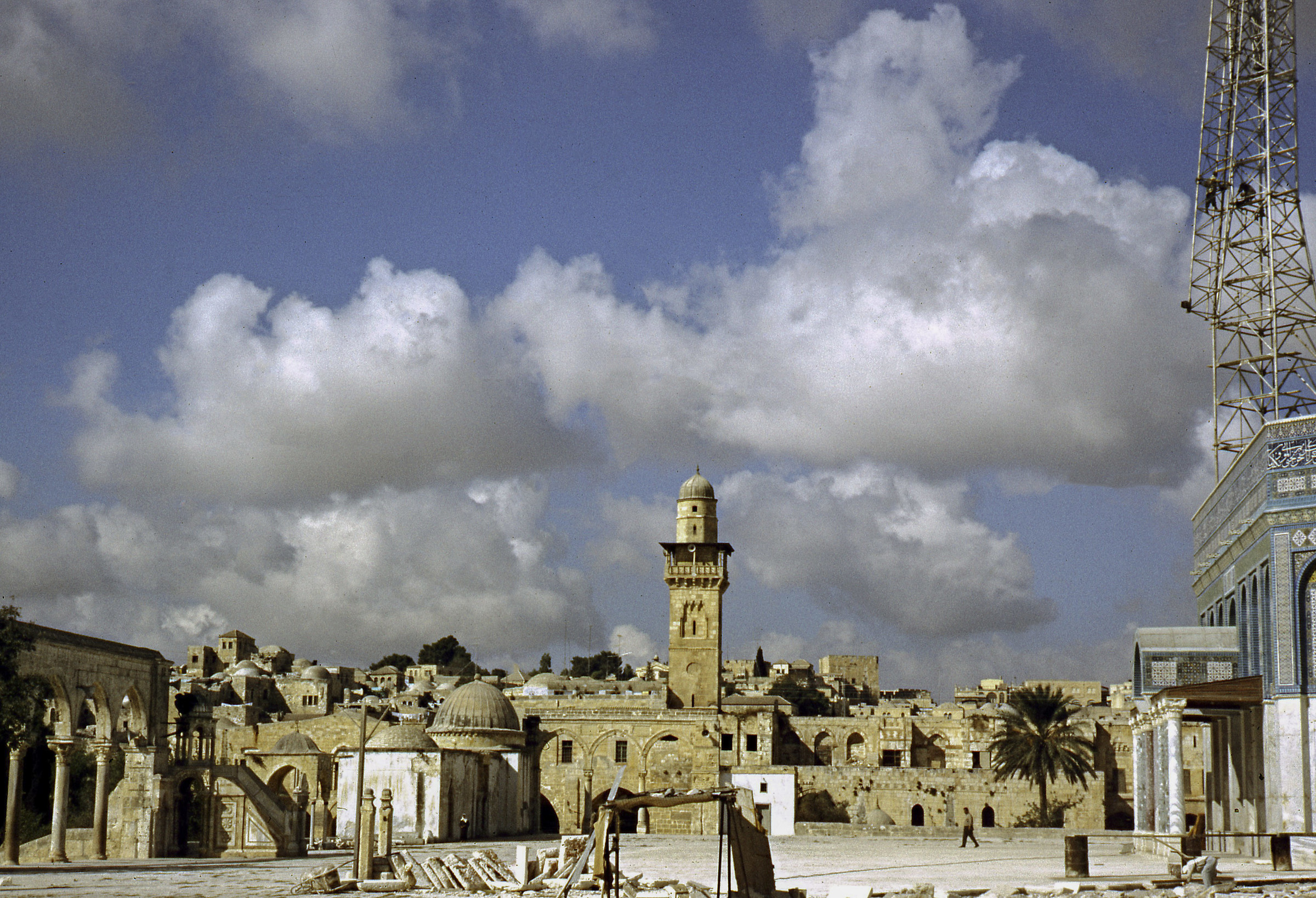 Gerusalemme 1966. La città era ancora in Giordania