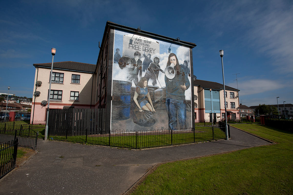 Londonderry - Murales nel Bogside