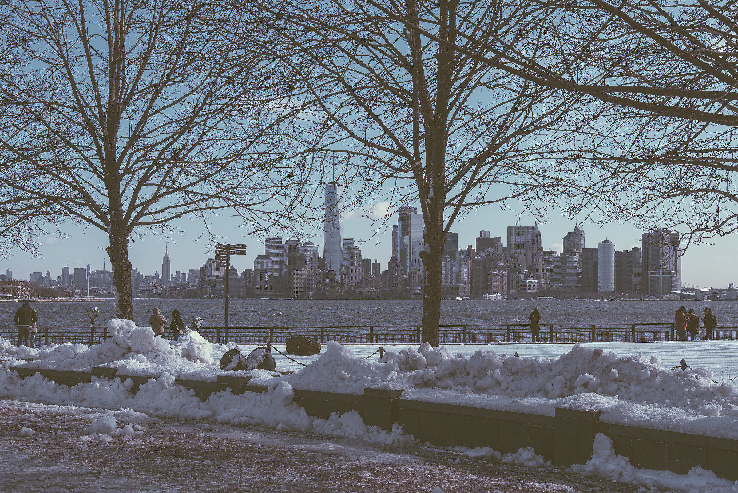 Manhattan from Liberty Statue