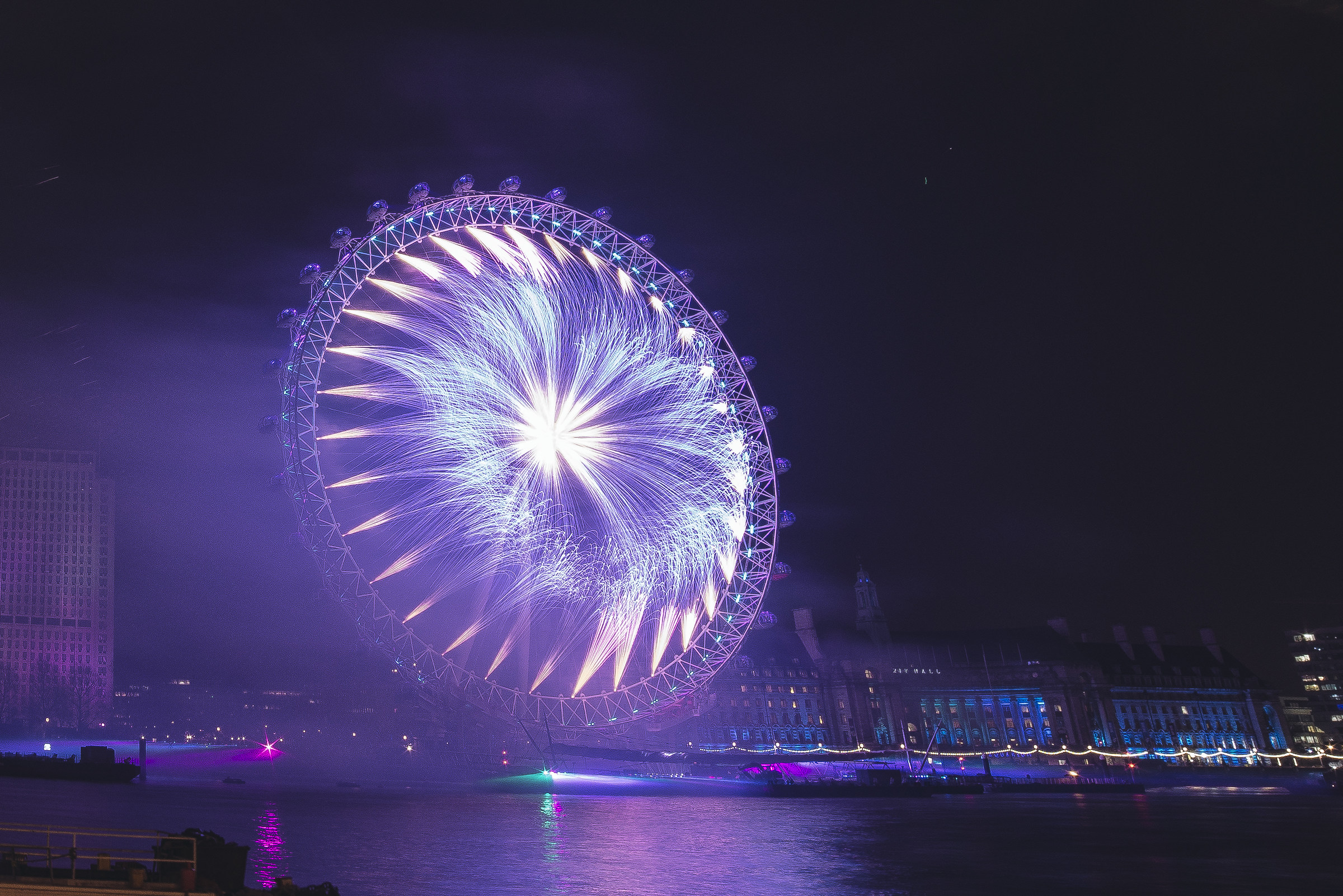 London fireworks