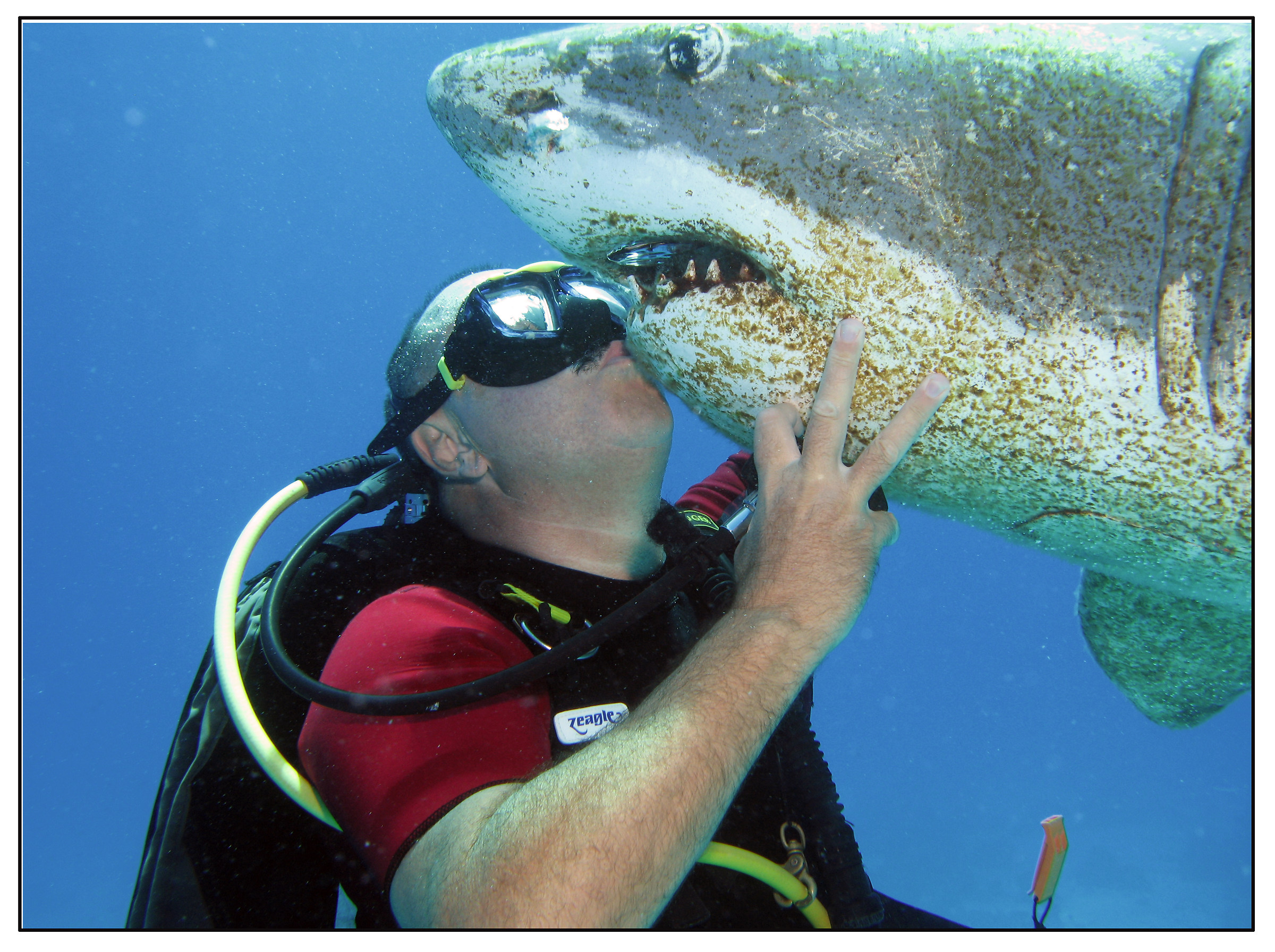 I kiss in apnea