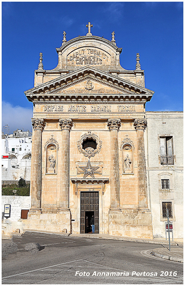 The Church of the Carmine of Ostuni