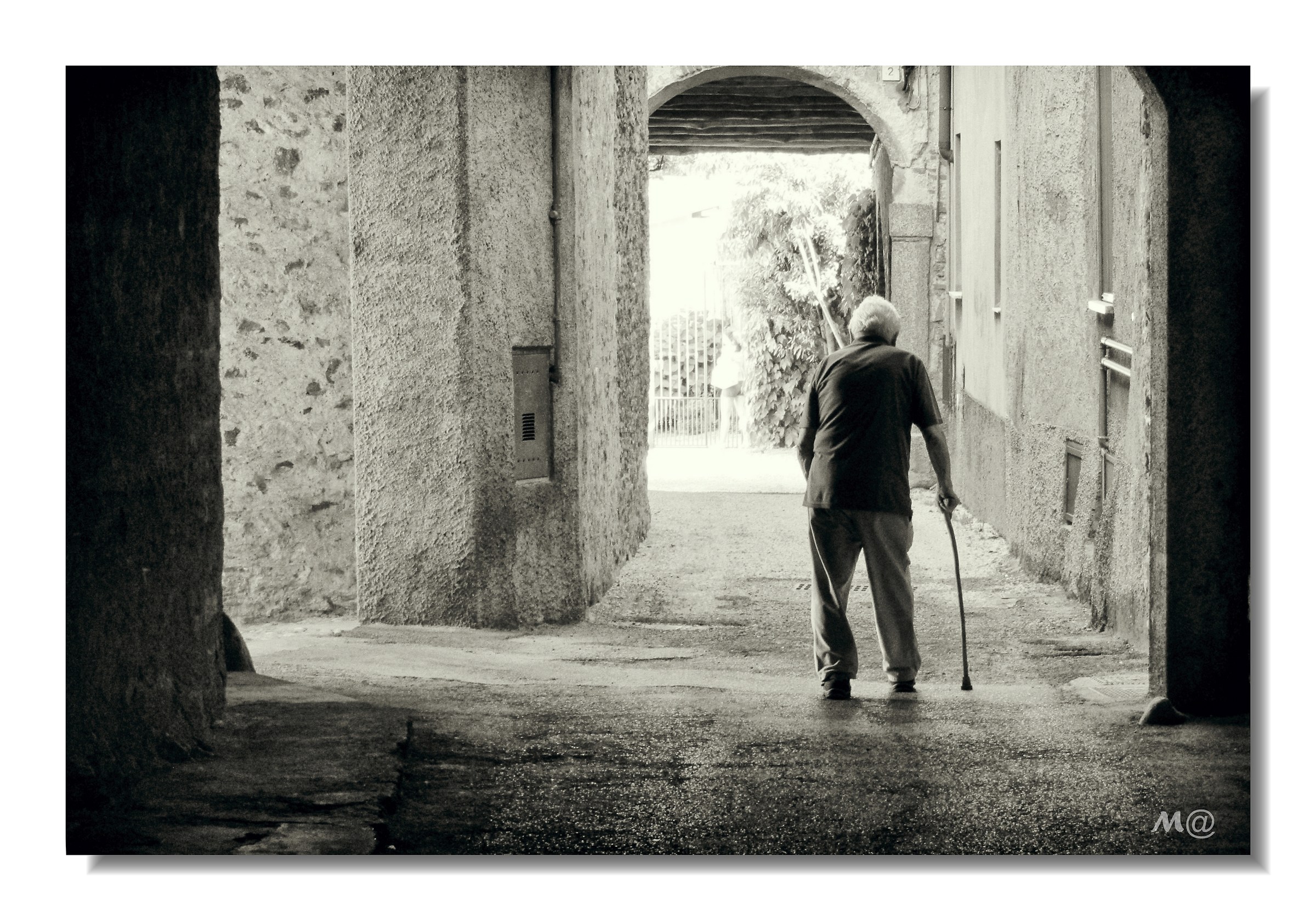 The silent, indifferent flow of time