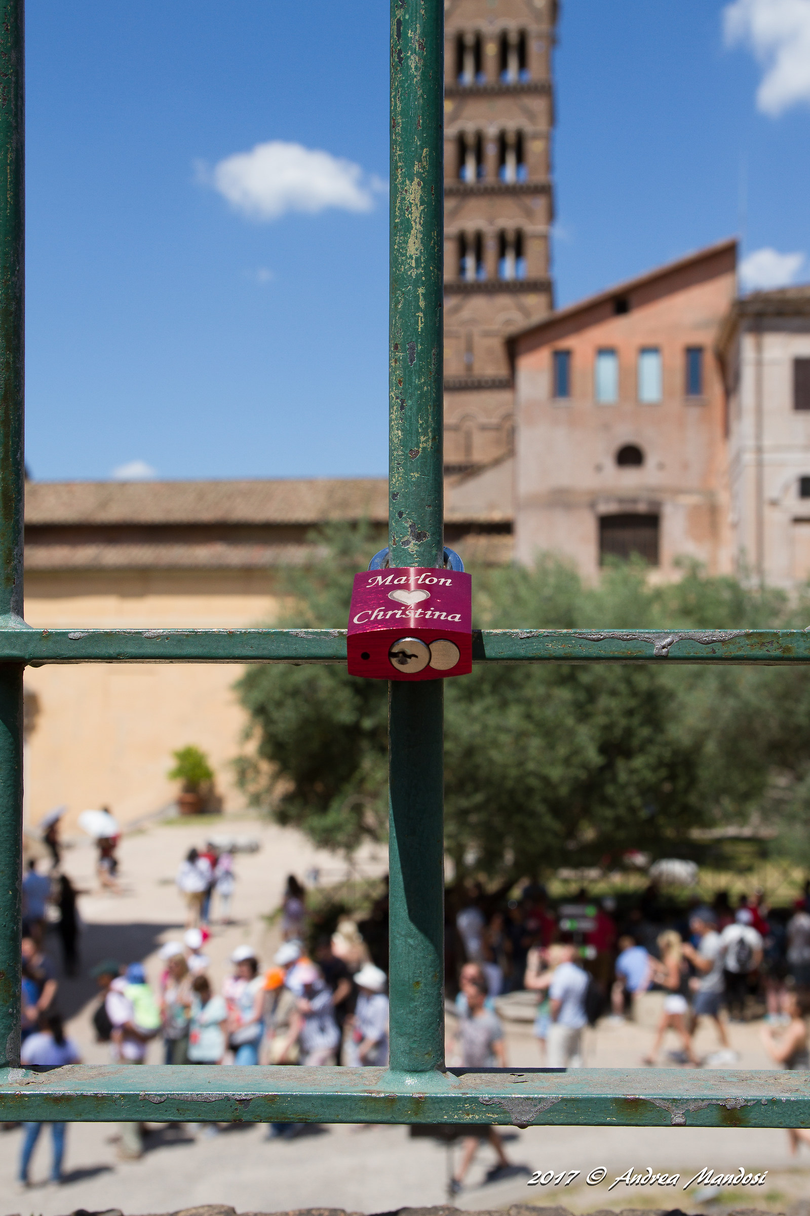 Hearts chained into the eternal city