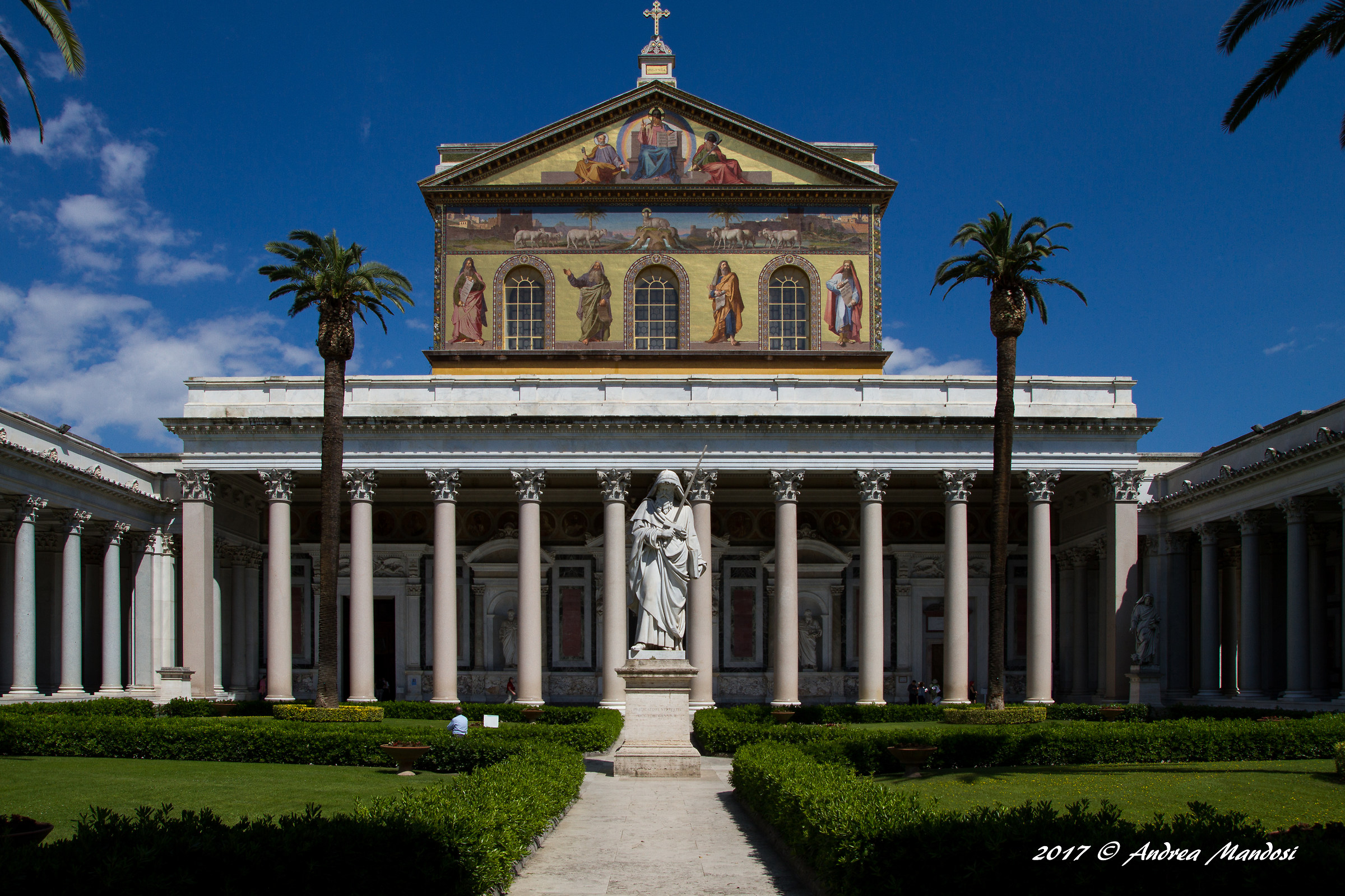 St. Paul out of the wall