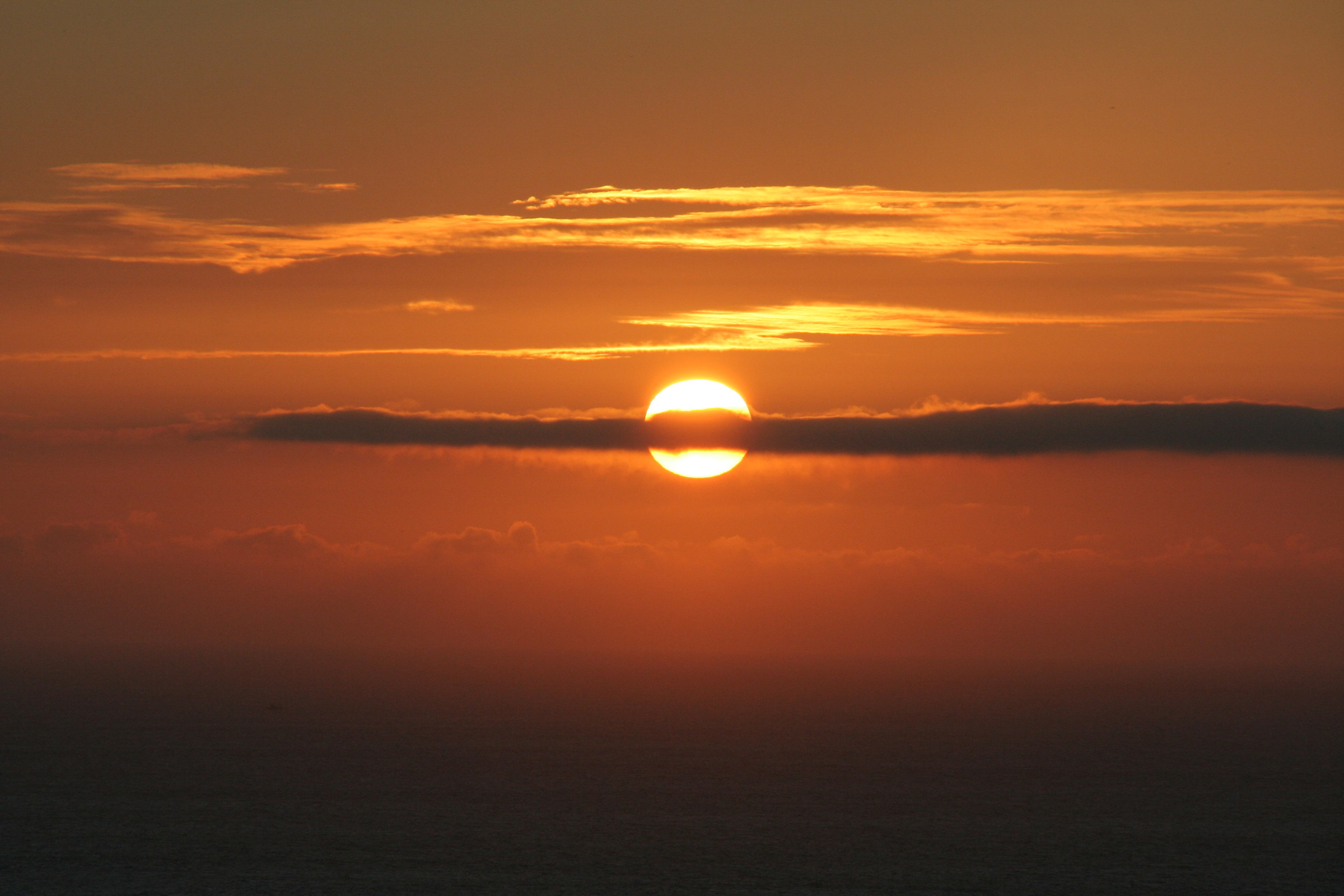 tramonto da Capo di Finisterre