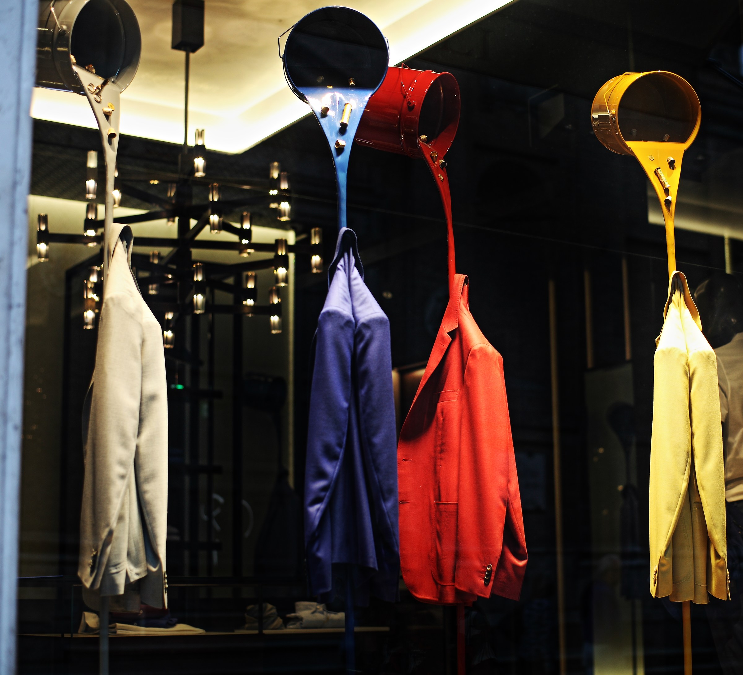 Incredibile vetrina a via del Babuino.