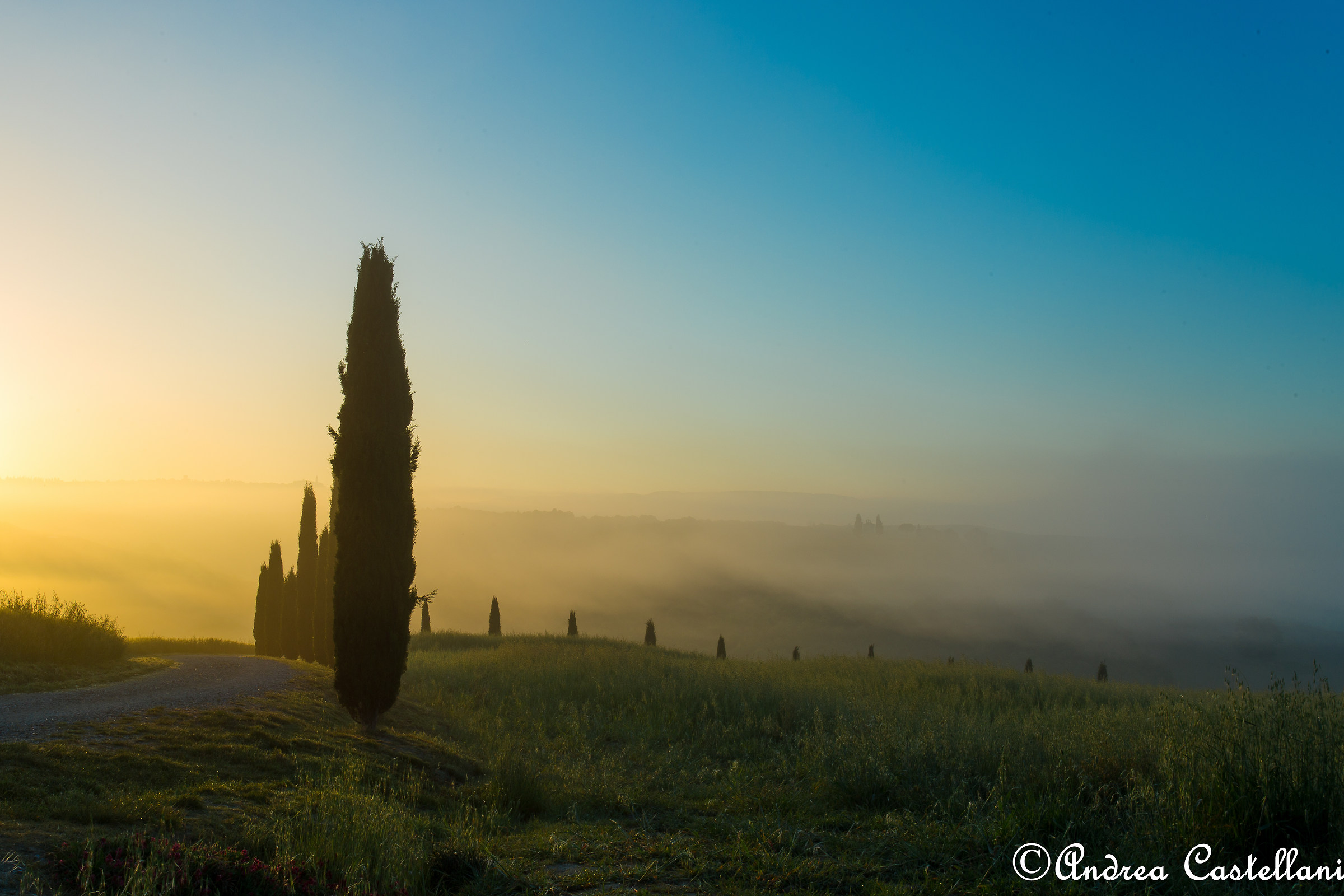 New day in Val d'Orcia