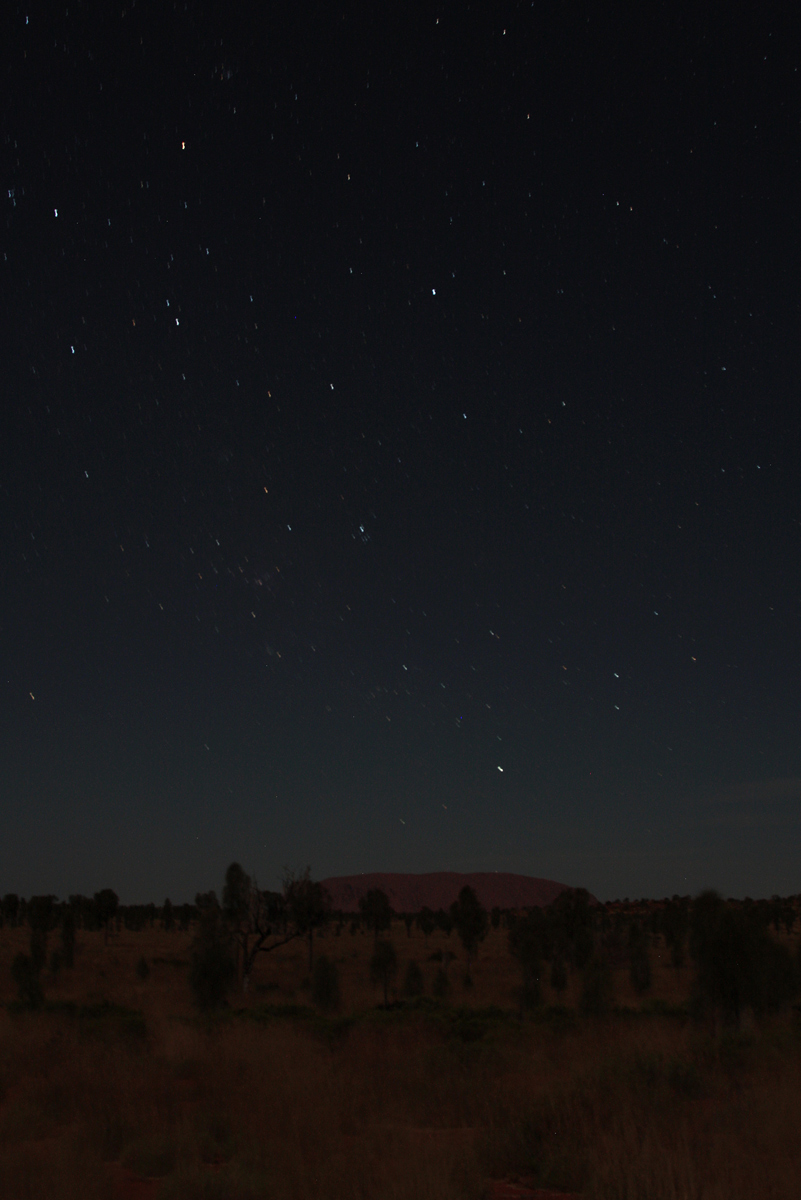 Uluru by night