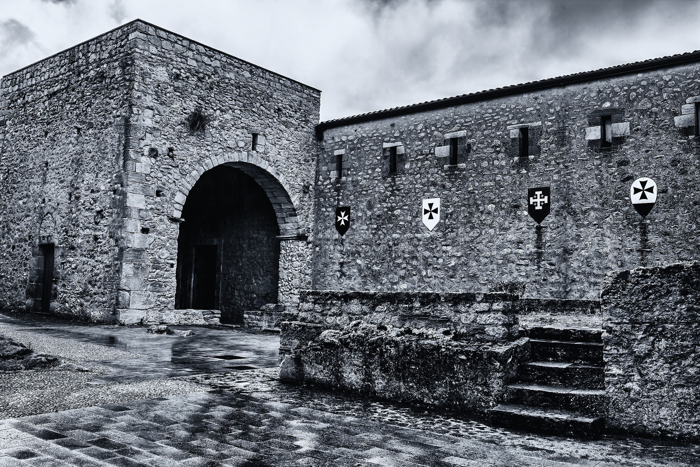 Interior of the Castle