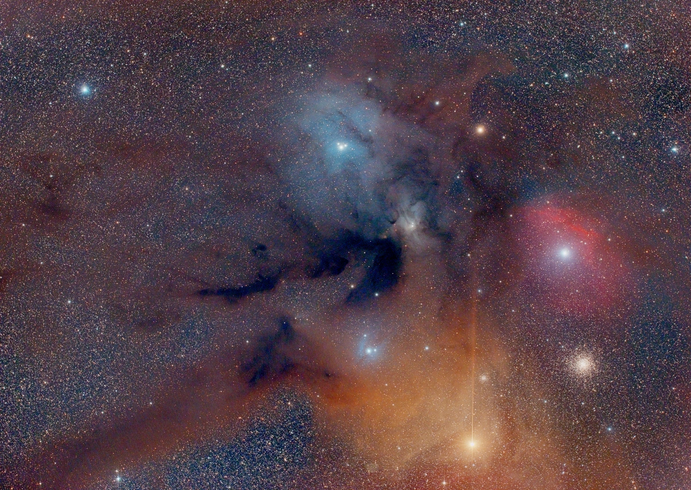Rho Ophiuchi Cloud - Full Range 250mm - 36x360s