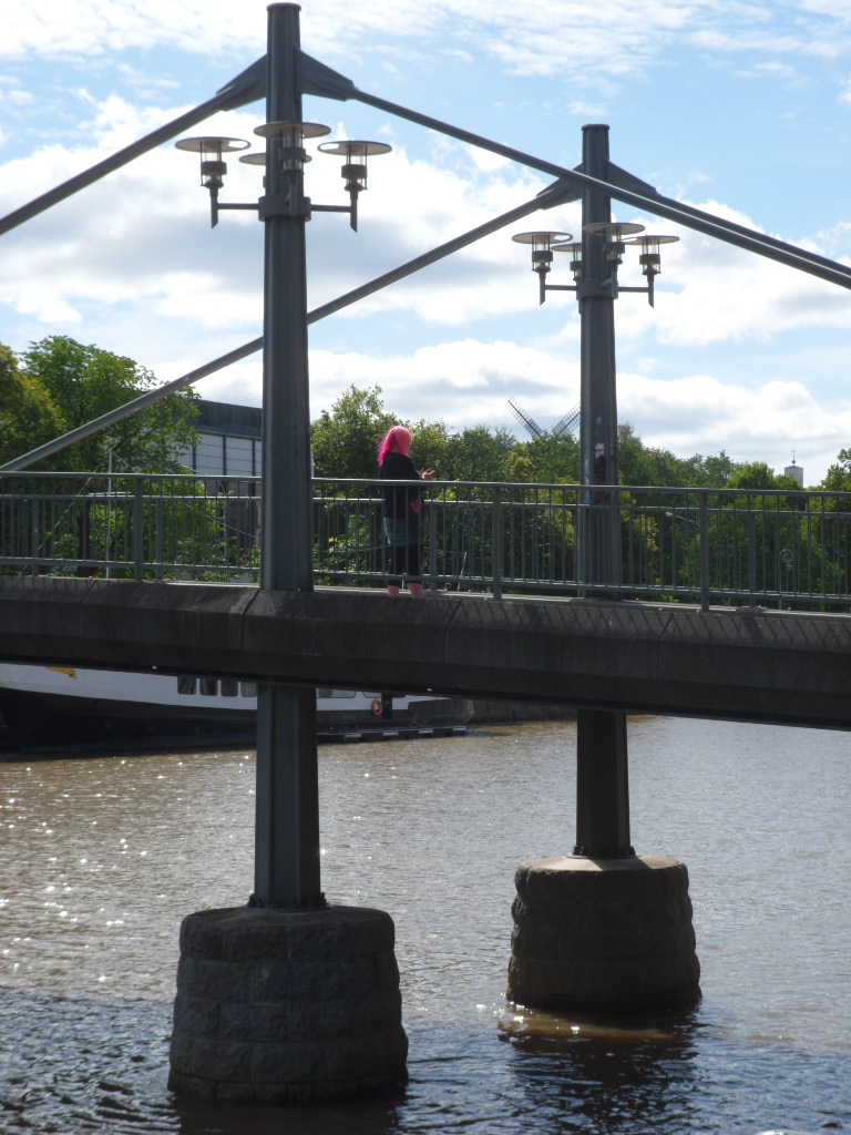 A little bit of pink