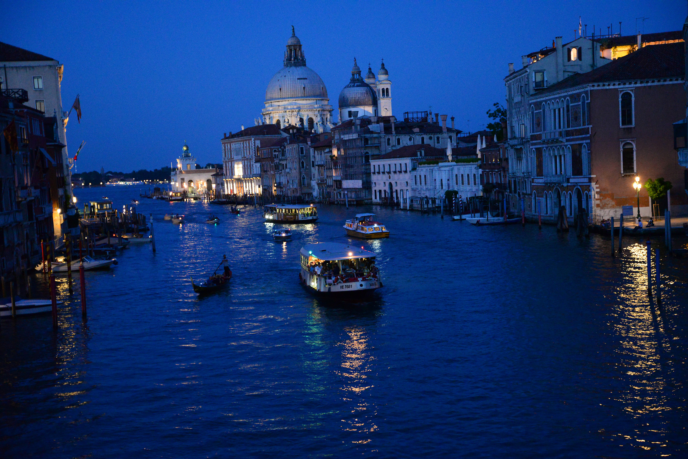 Venice in the Blue Hour.
