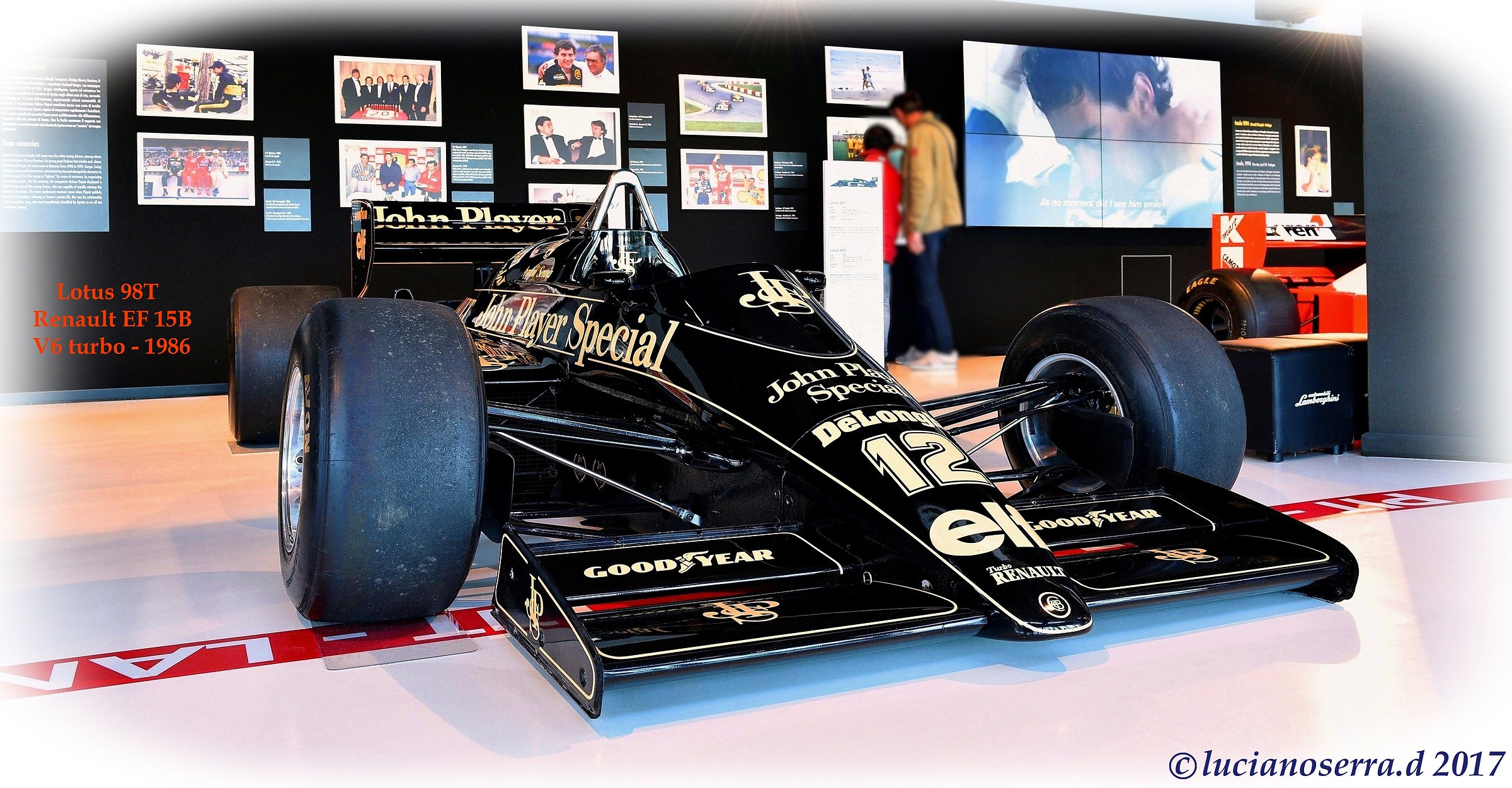 Lotus 98 T Renault EF 15 B V6 Turbo - 1986