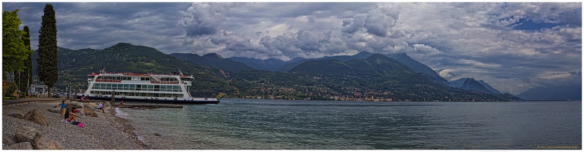 Travelling on the lake