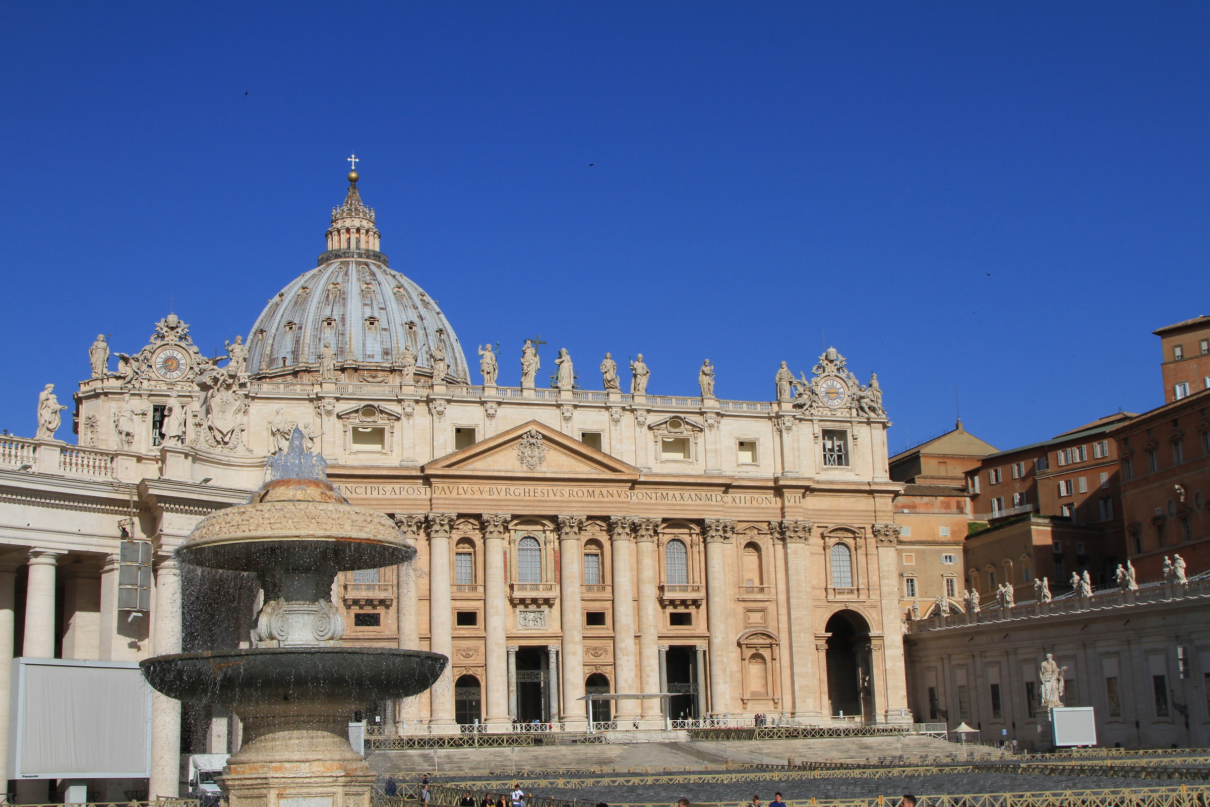 Rome St. Peter in the morning