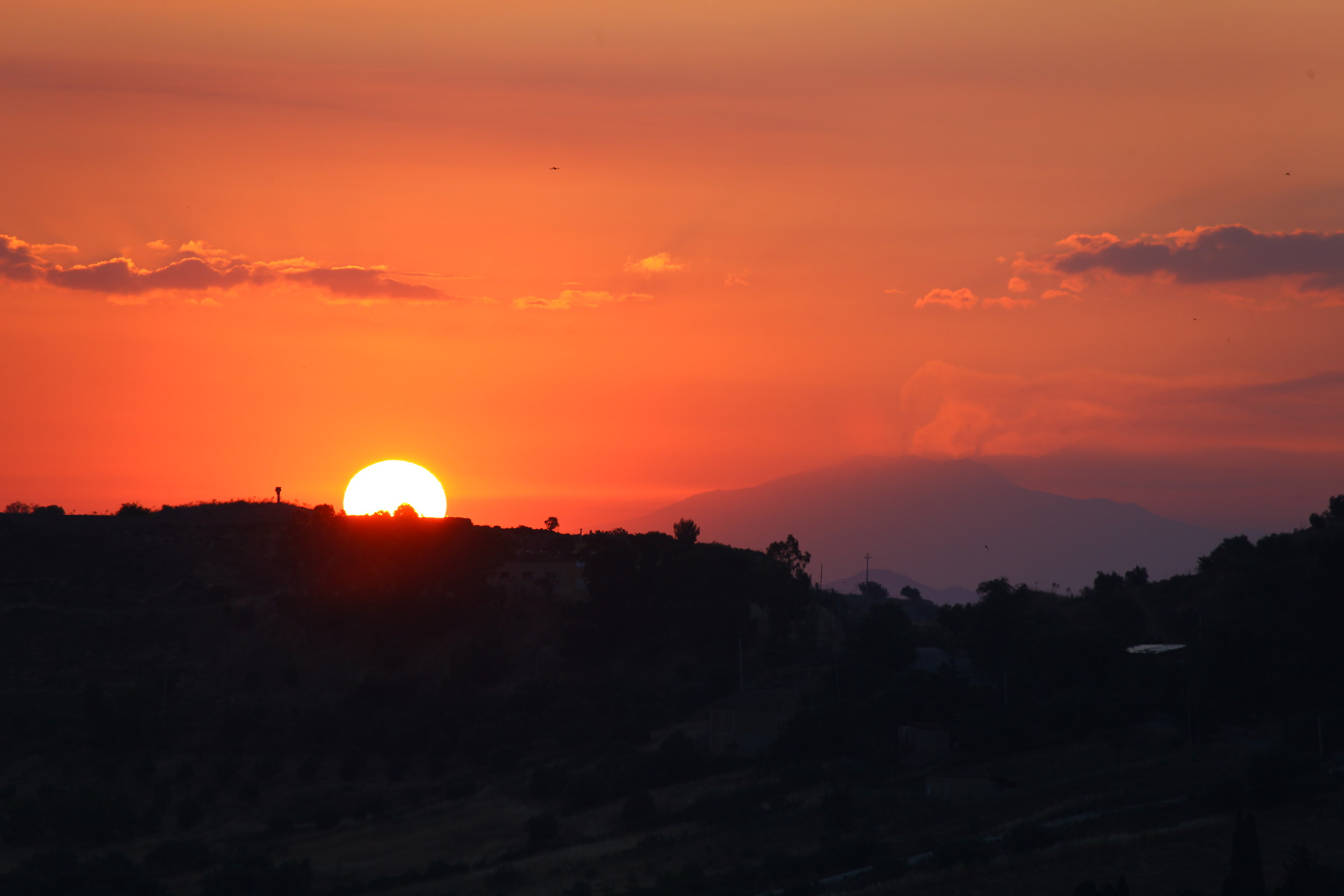 First ray of sunshine