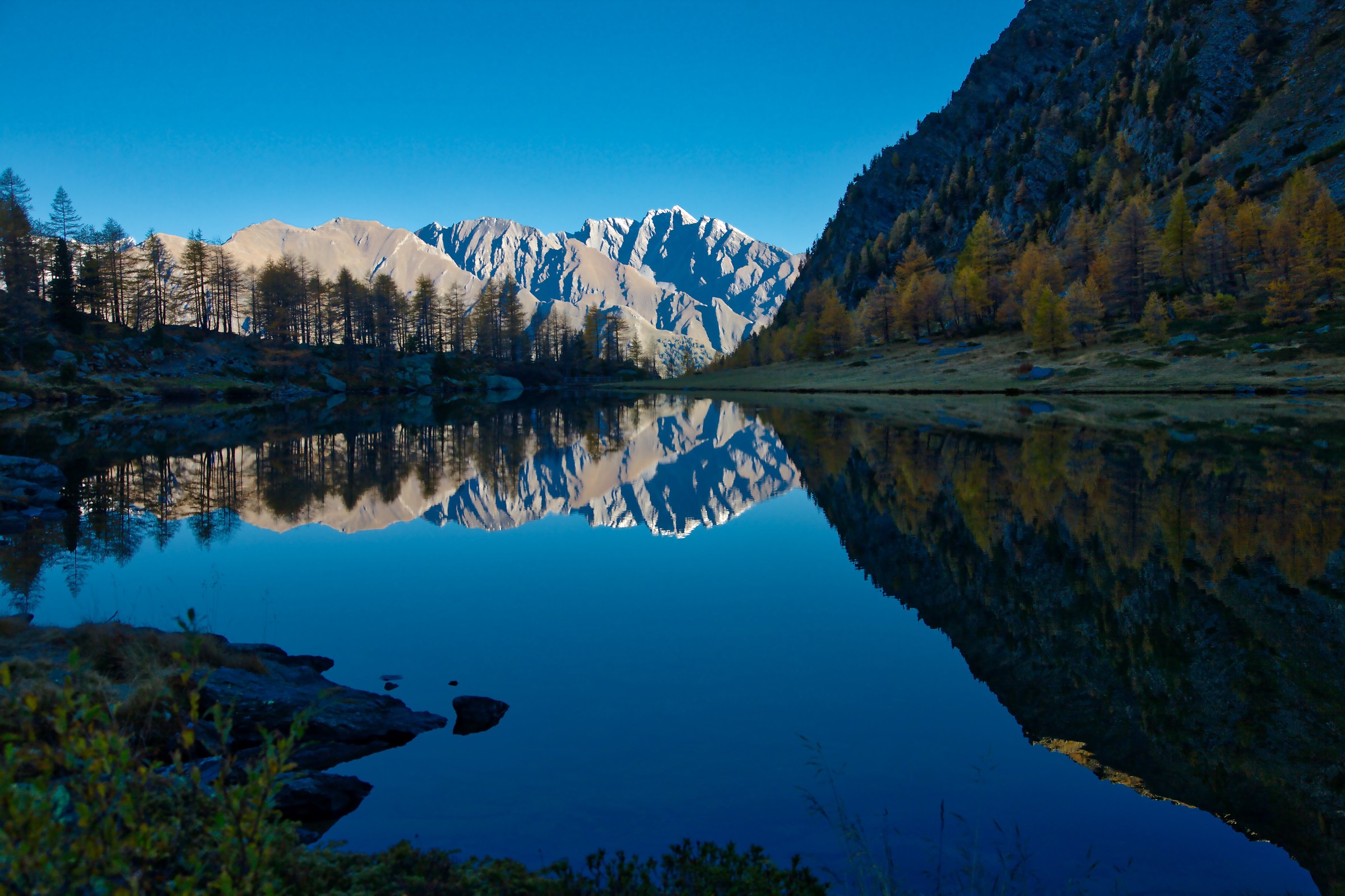 Lake of arpy (Aosta Valley)