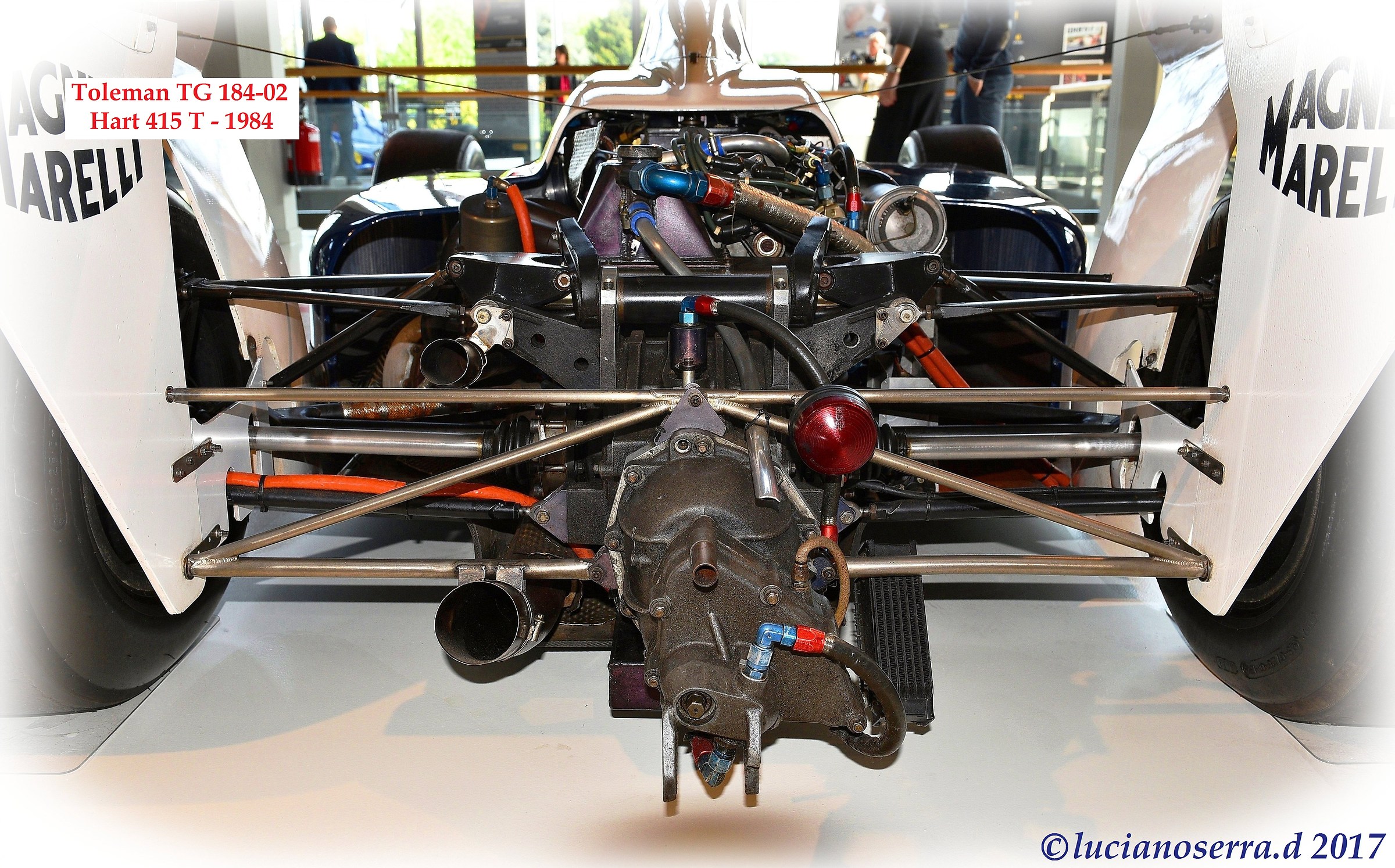 Motore Hart 415 Turbo della Toleman TG 184-02 - 1984