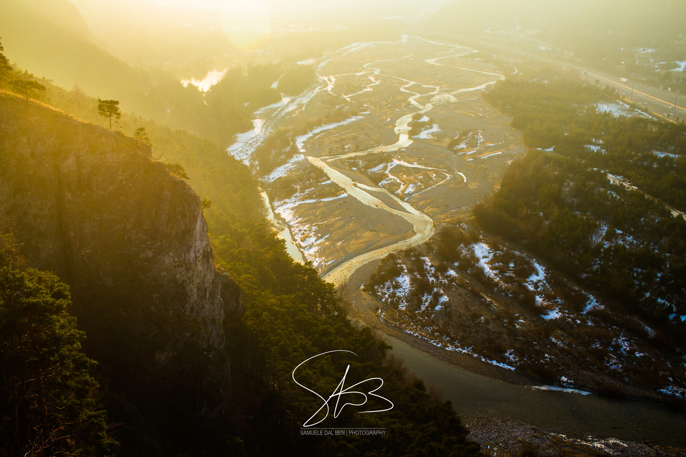 Golden hour - Gran Bosco of Salbetrand