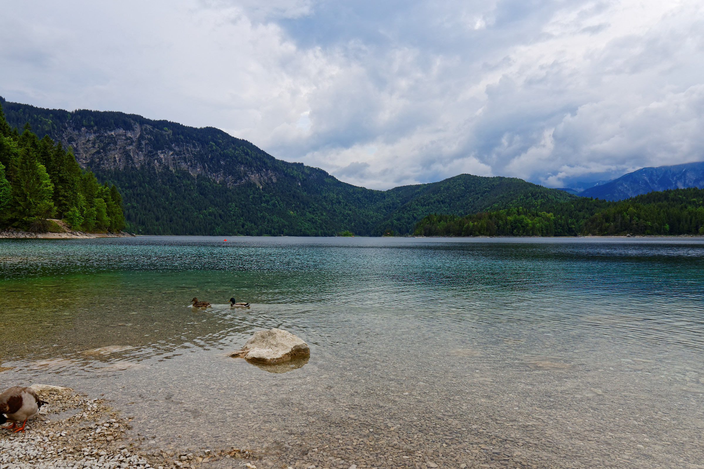Eibsee, Zugspitze, Germany