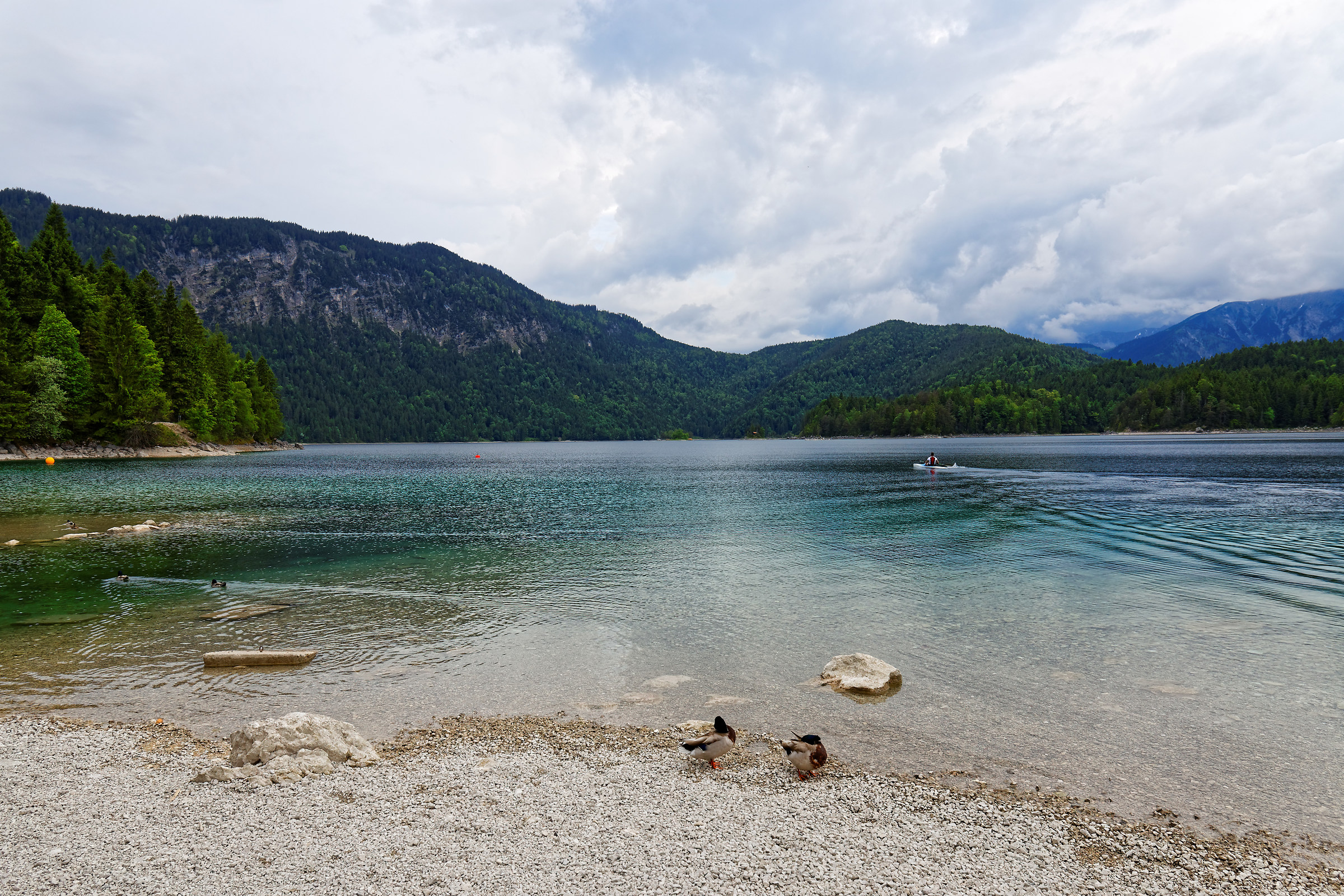 Eibsee, Zugspitze, Germany