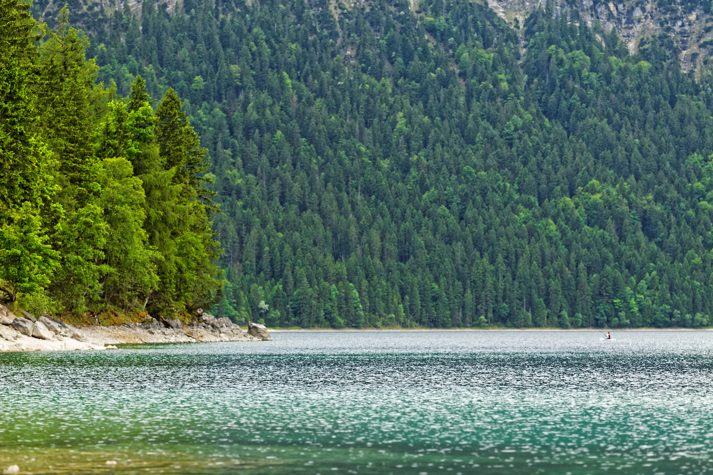 Eibsee, Zugspitze, Germany