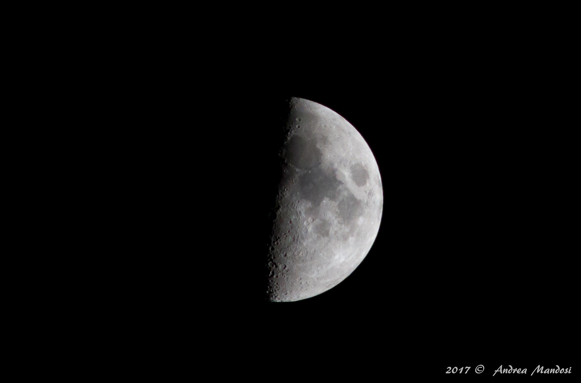 Luna al primo quarto