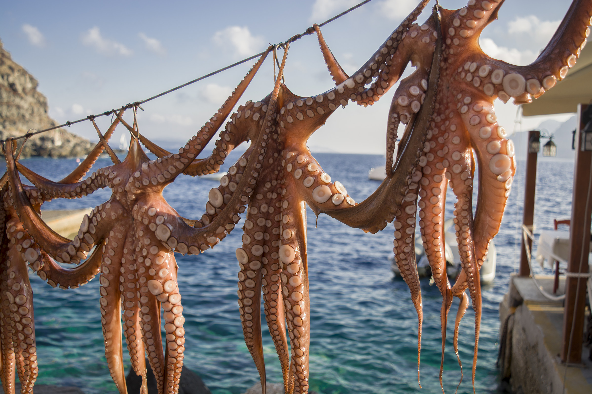 Al sole di Santorini