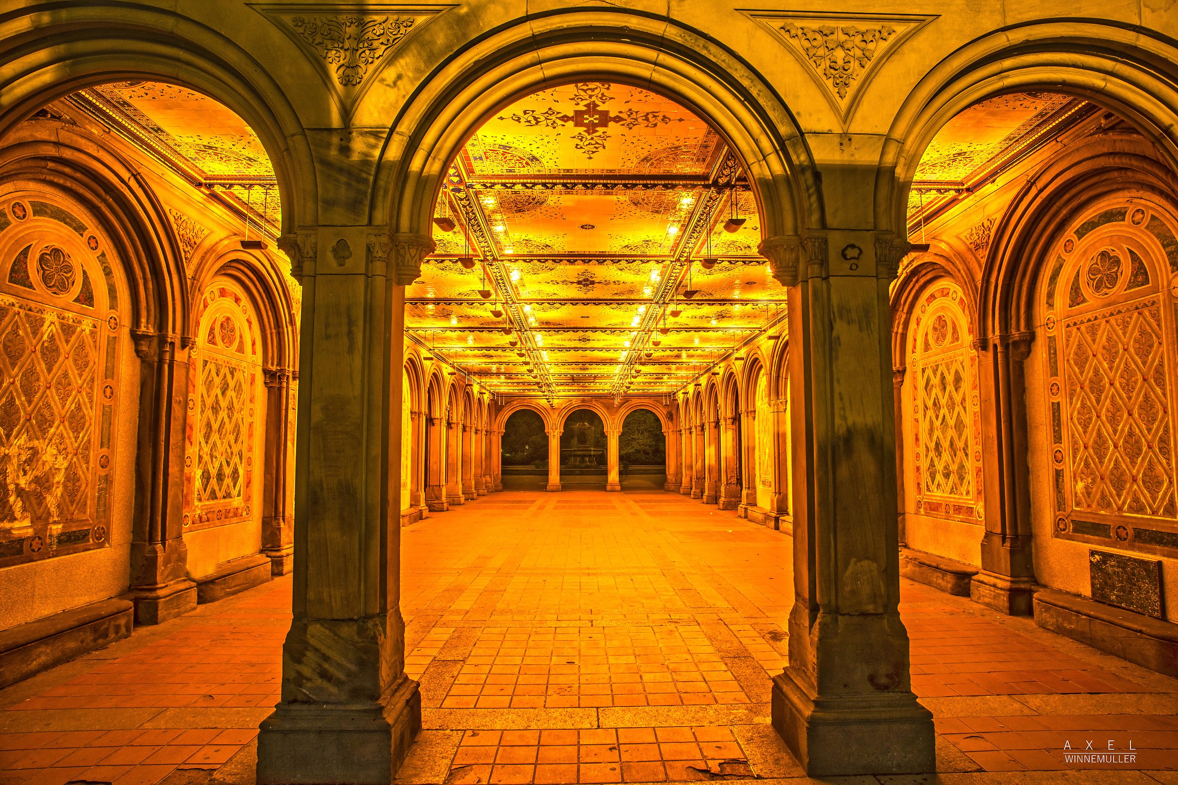 Bethesda Terrace Arcade, Central Park, NYC