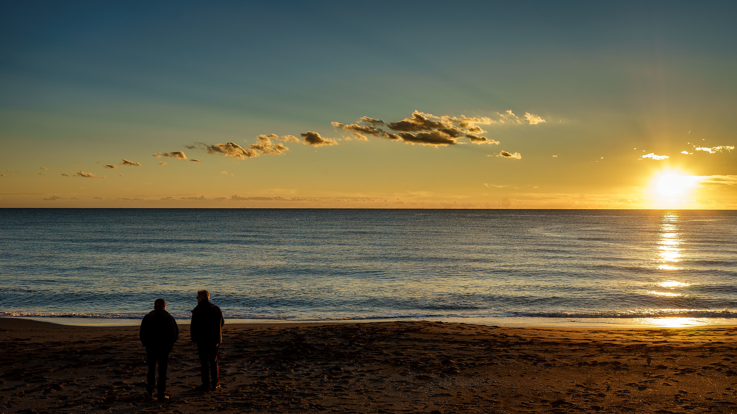 Due parole al tramonto...