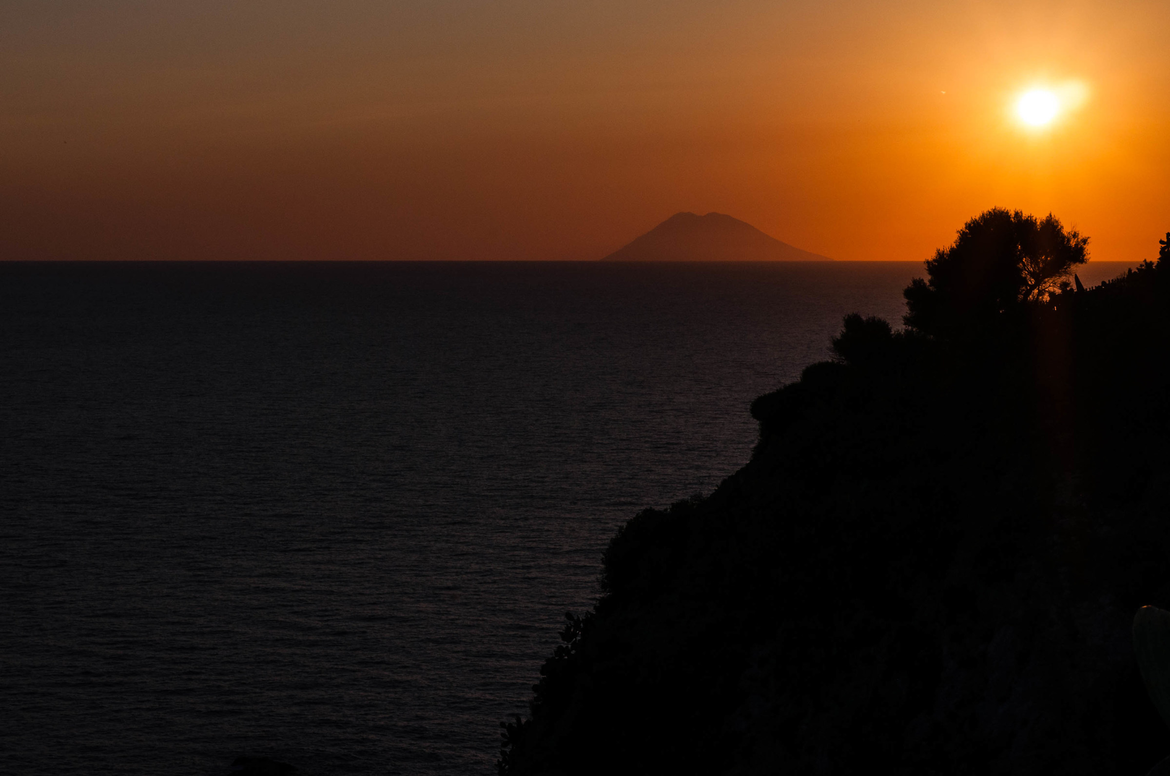 capo Vaticano sunset