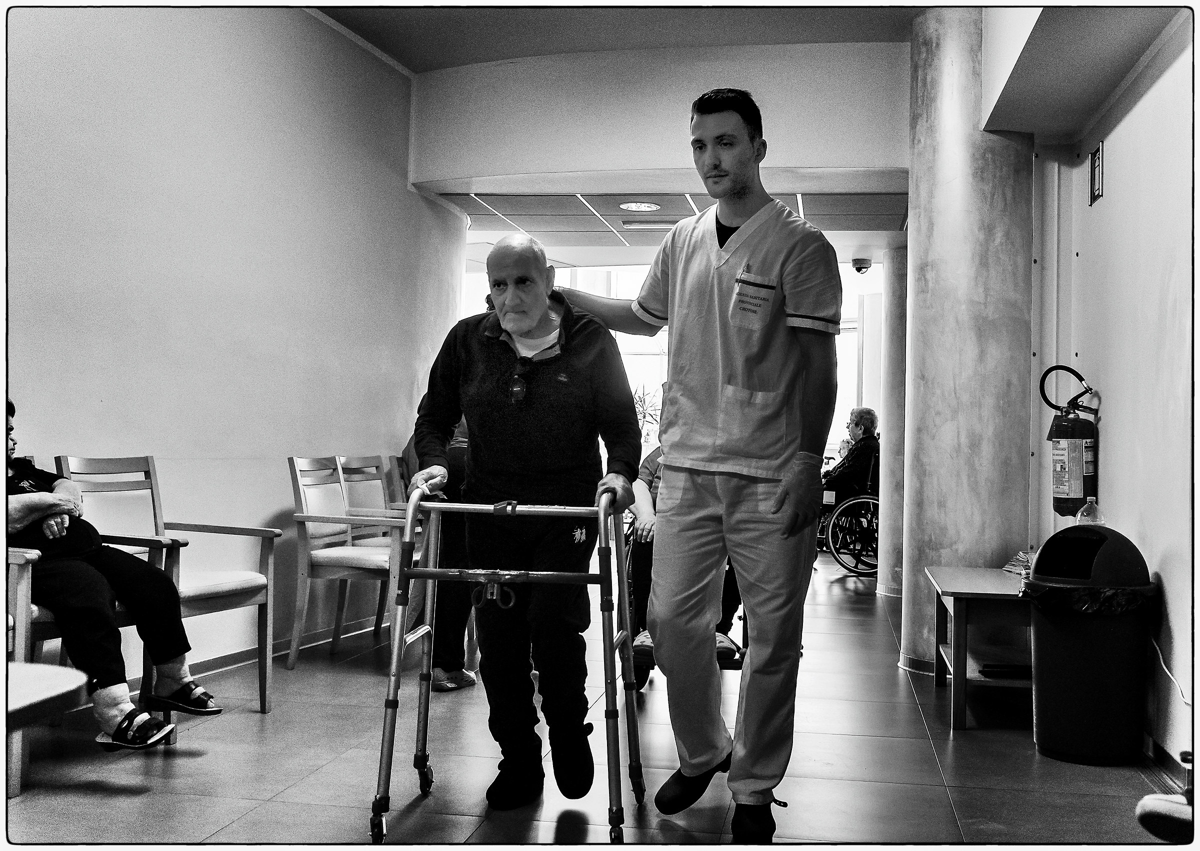 The weight of old age!