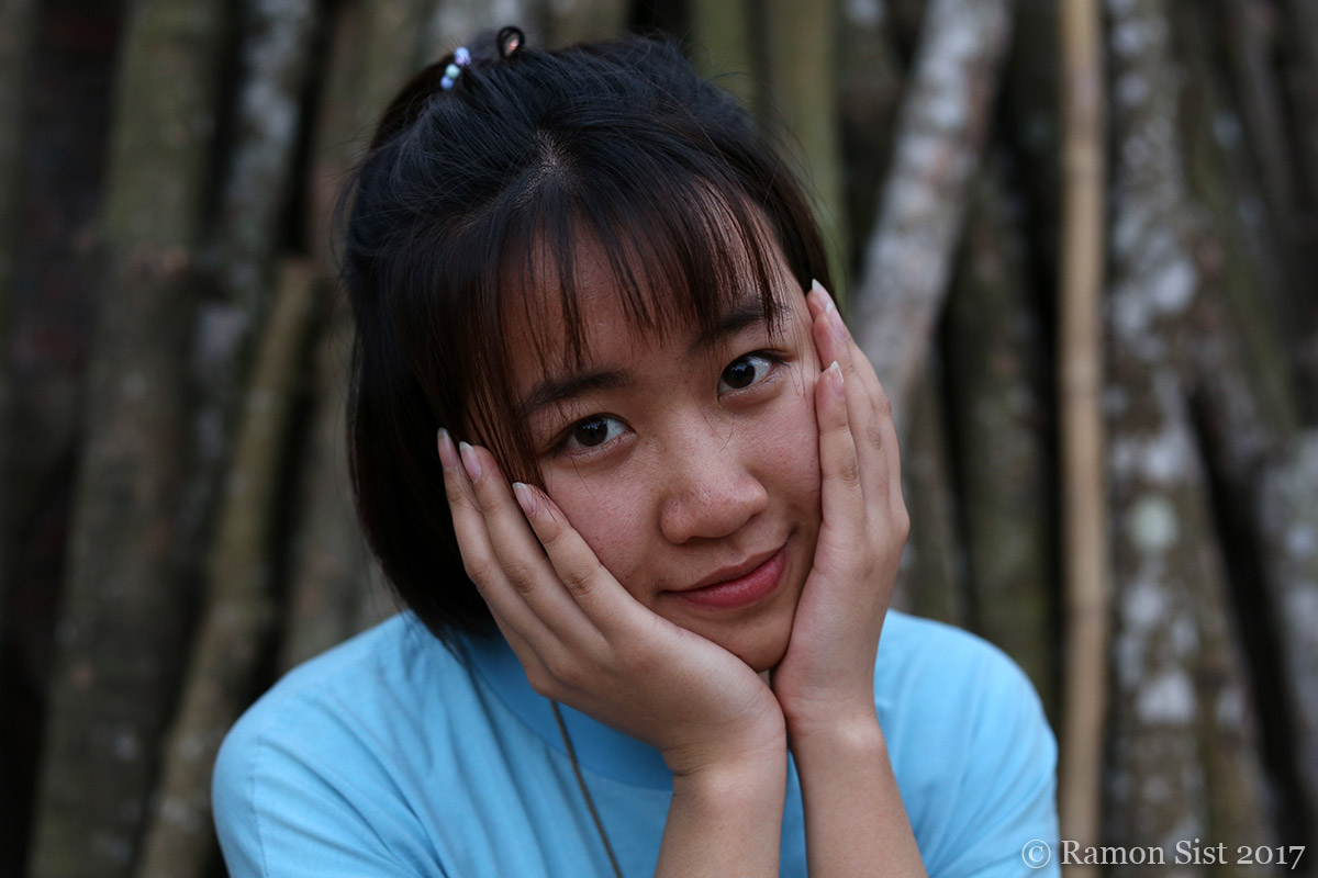 China, Mengla - Village Dai zu