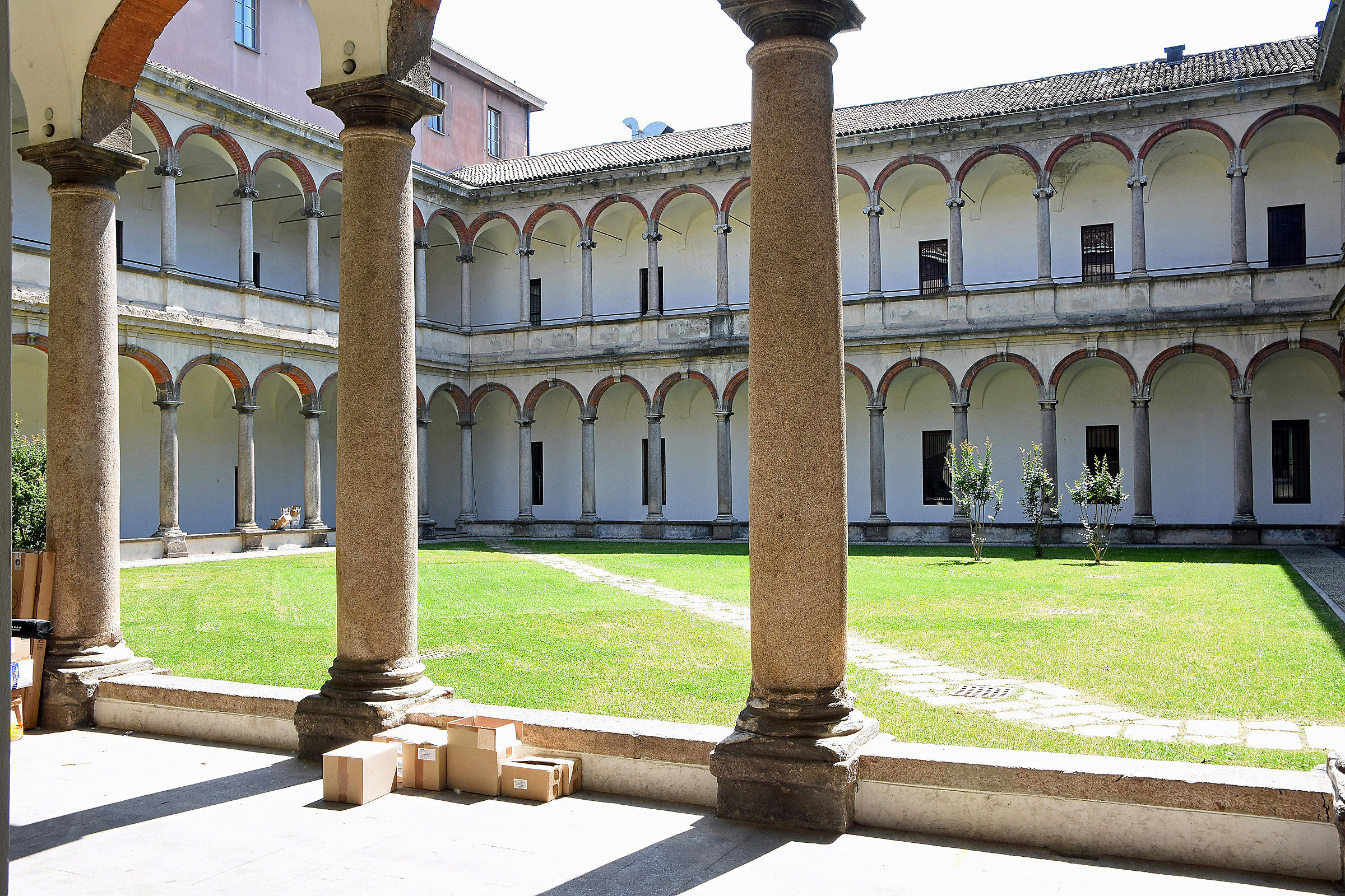 Ca Granda - Il cortile delle balie