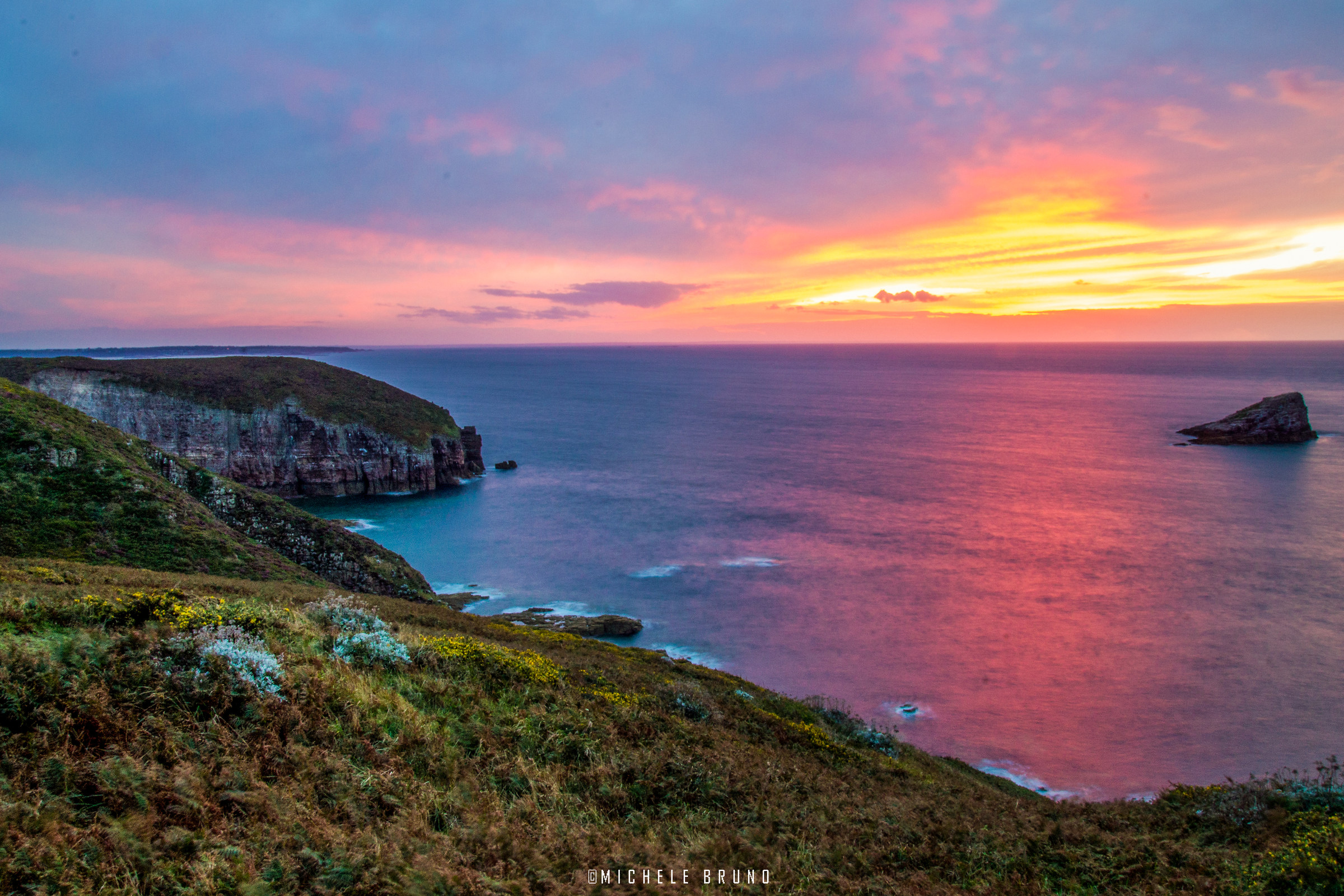 Sunset at Cap Fréhel