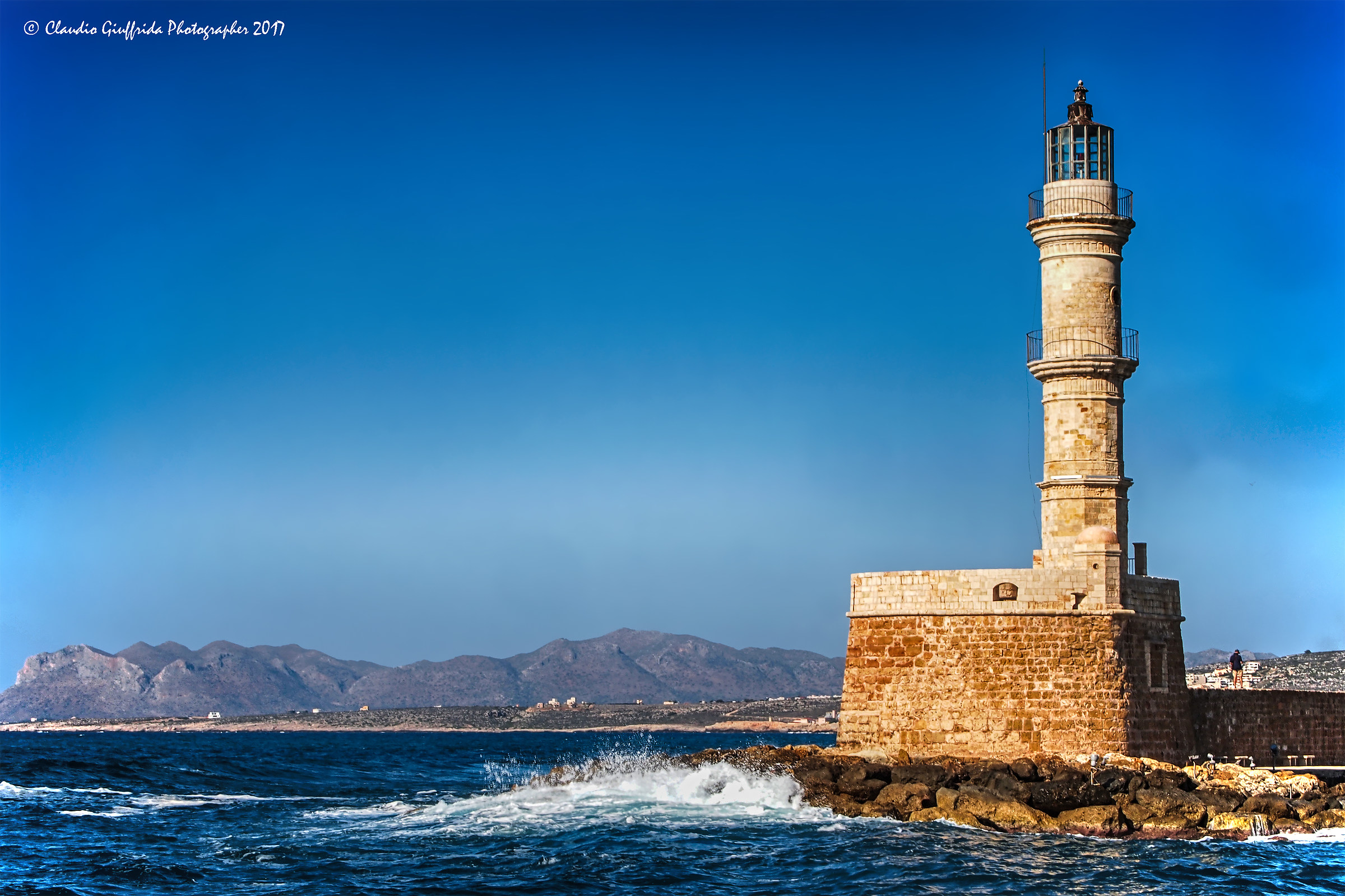 Il faro egiziano del porto di Chania (Creta)