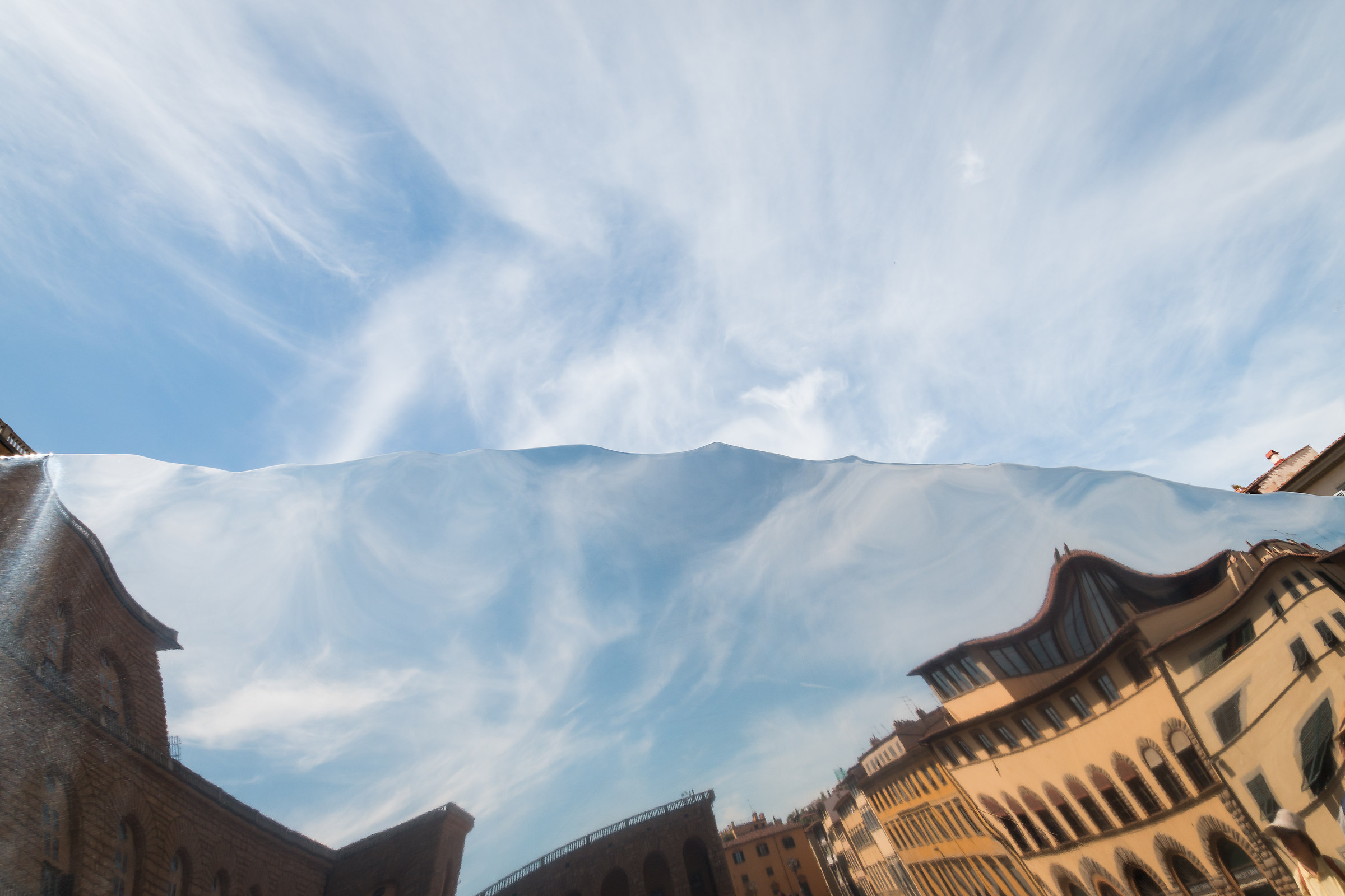 Ripples in the sky of Florence