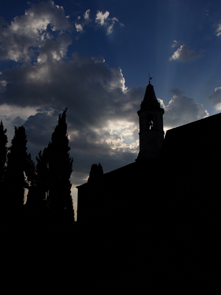 controluce a pienza
