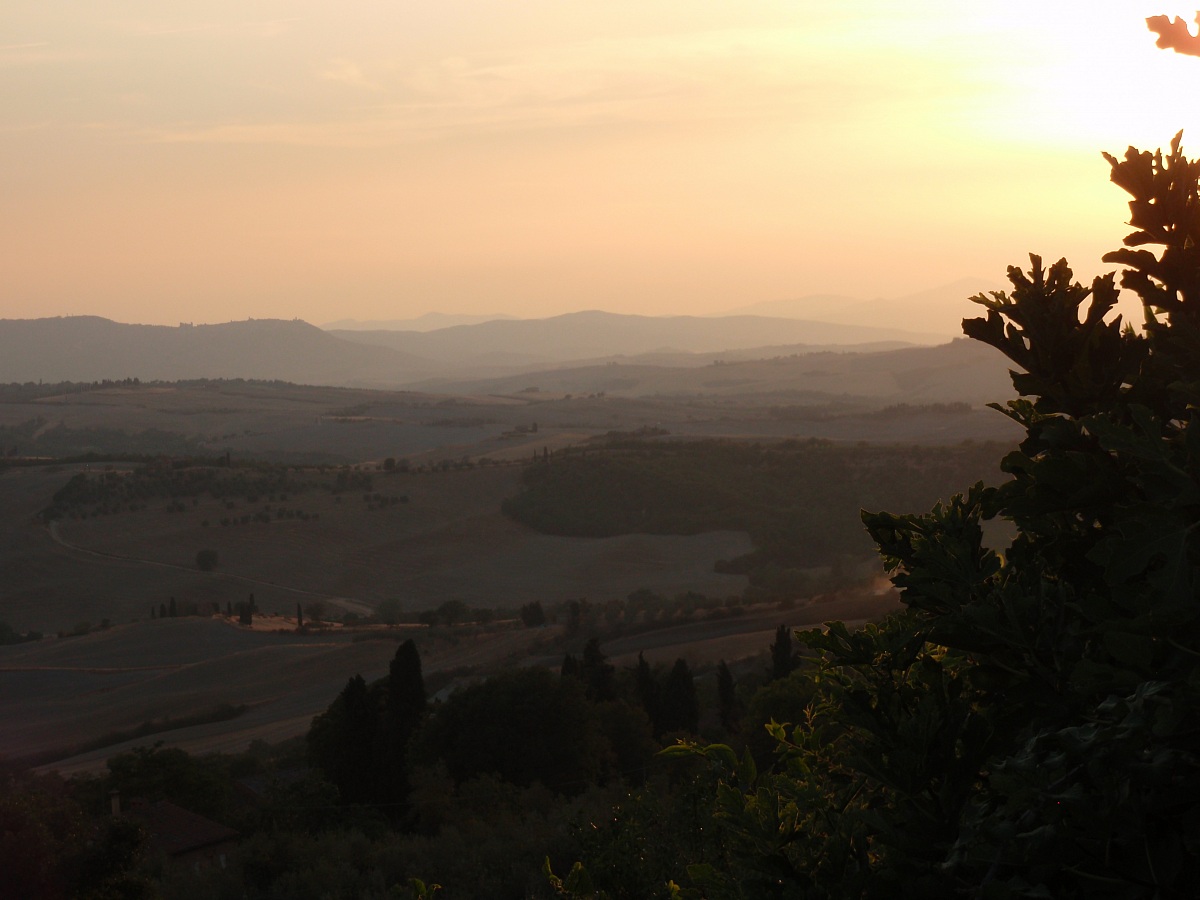tramonto toscano