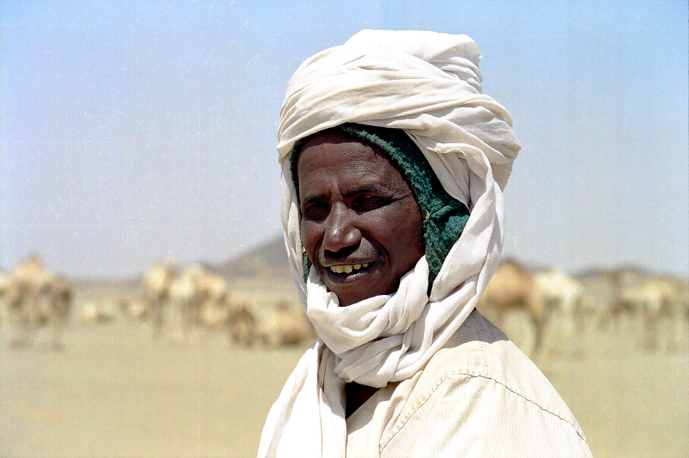 Sudan 2005: un aiutante cammelliere