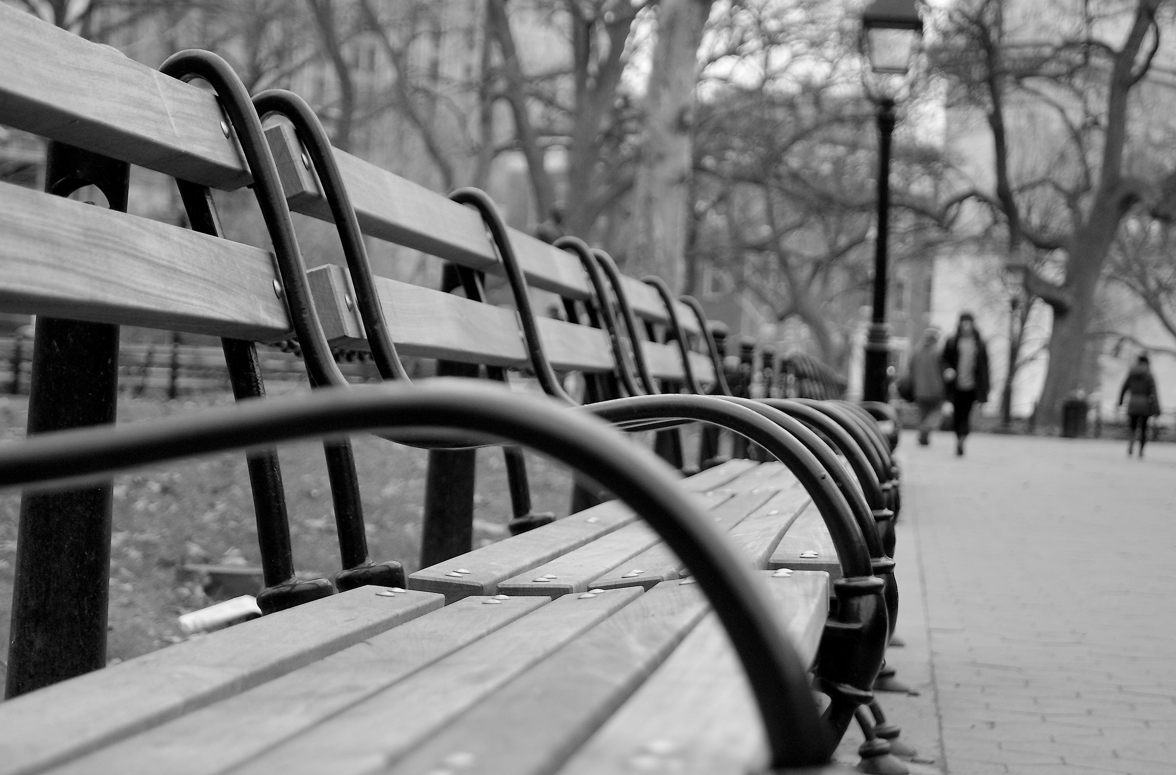 Panchine a Washington Square