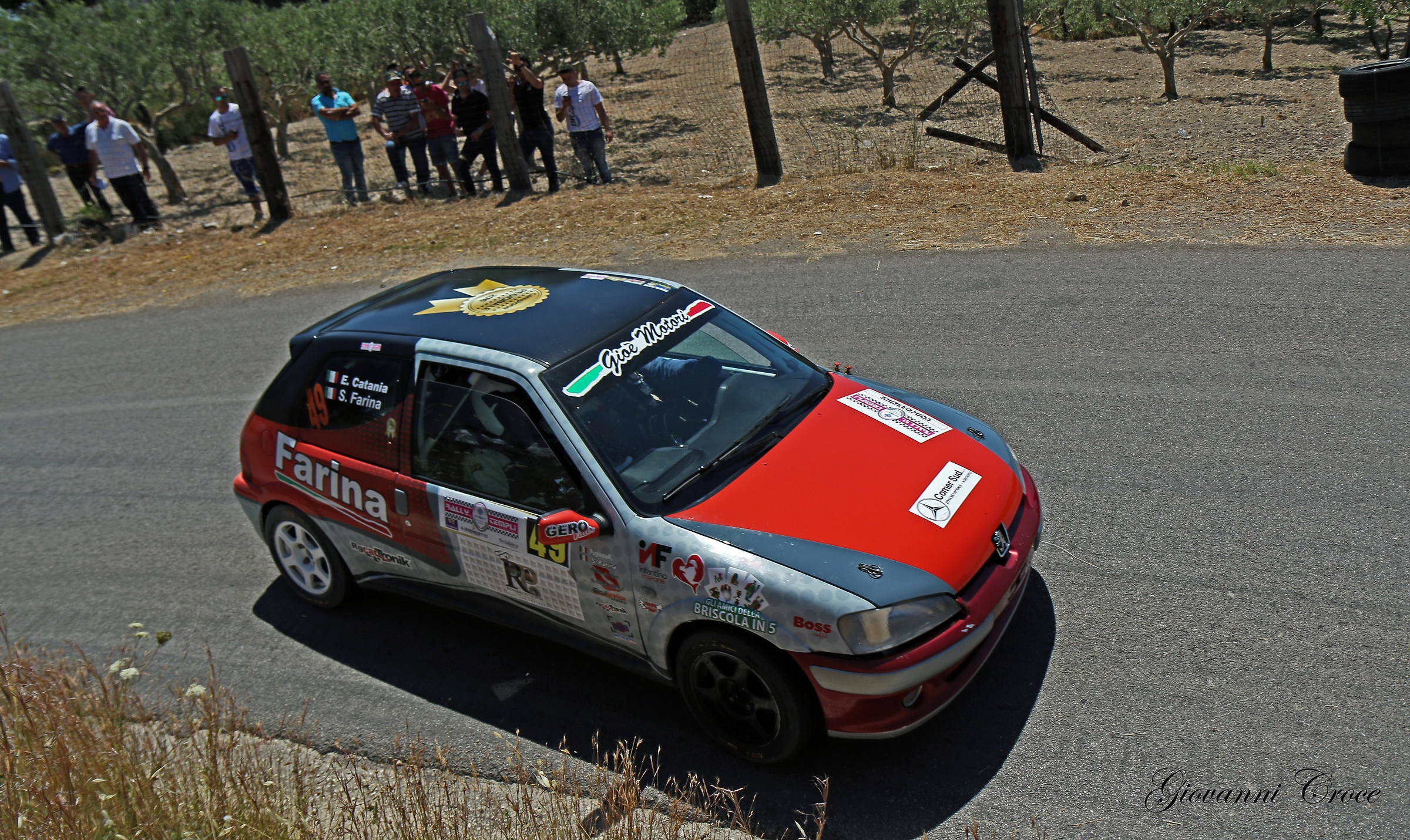 Rally of the temples 2017 Peugeot 106