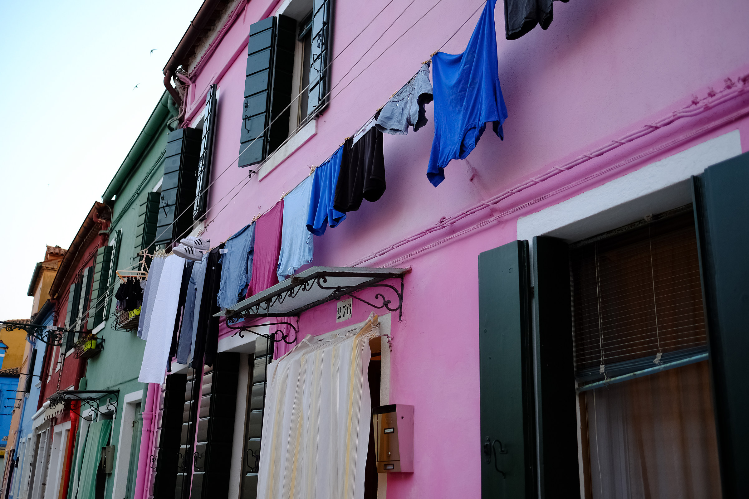 Panni stesi a Burano