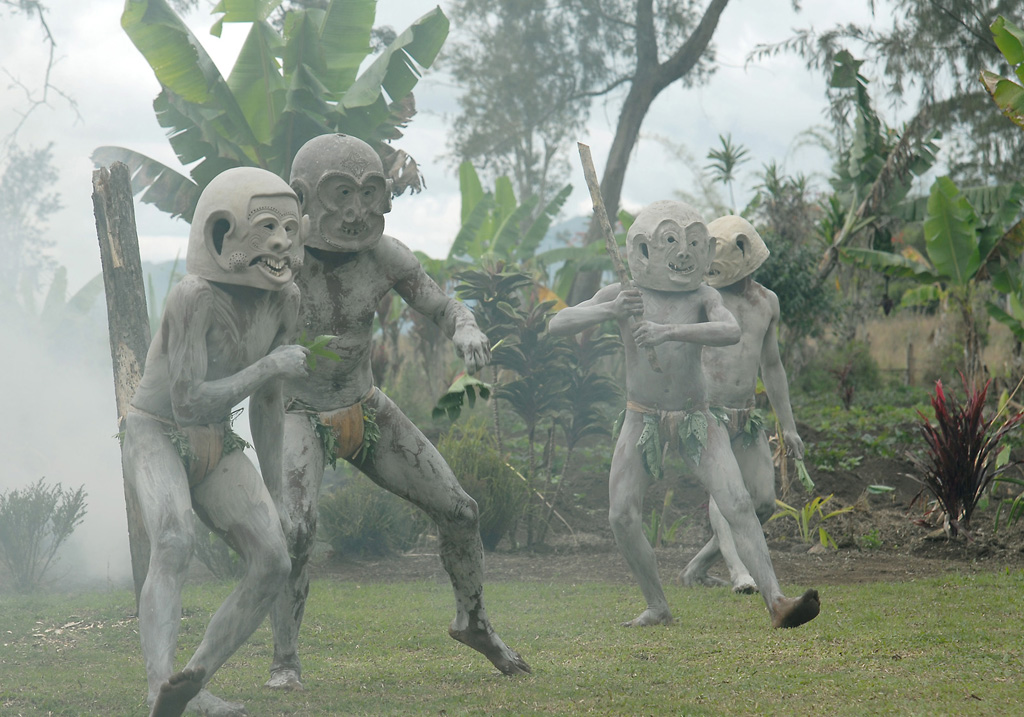 Papua Nuova Guinea - Mud men